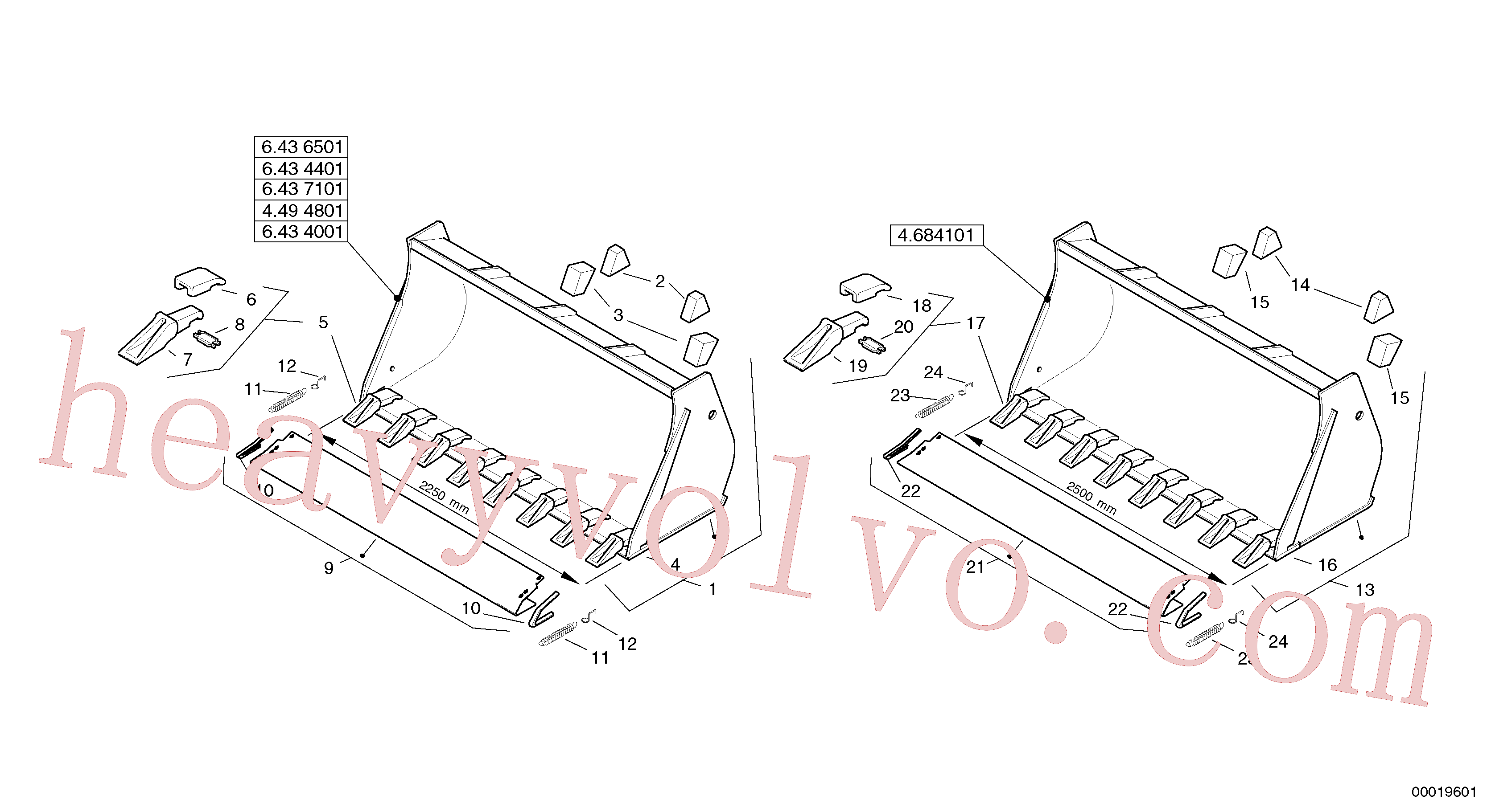 Volvo Assembly ZM4317145 Tooth for sale