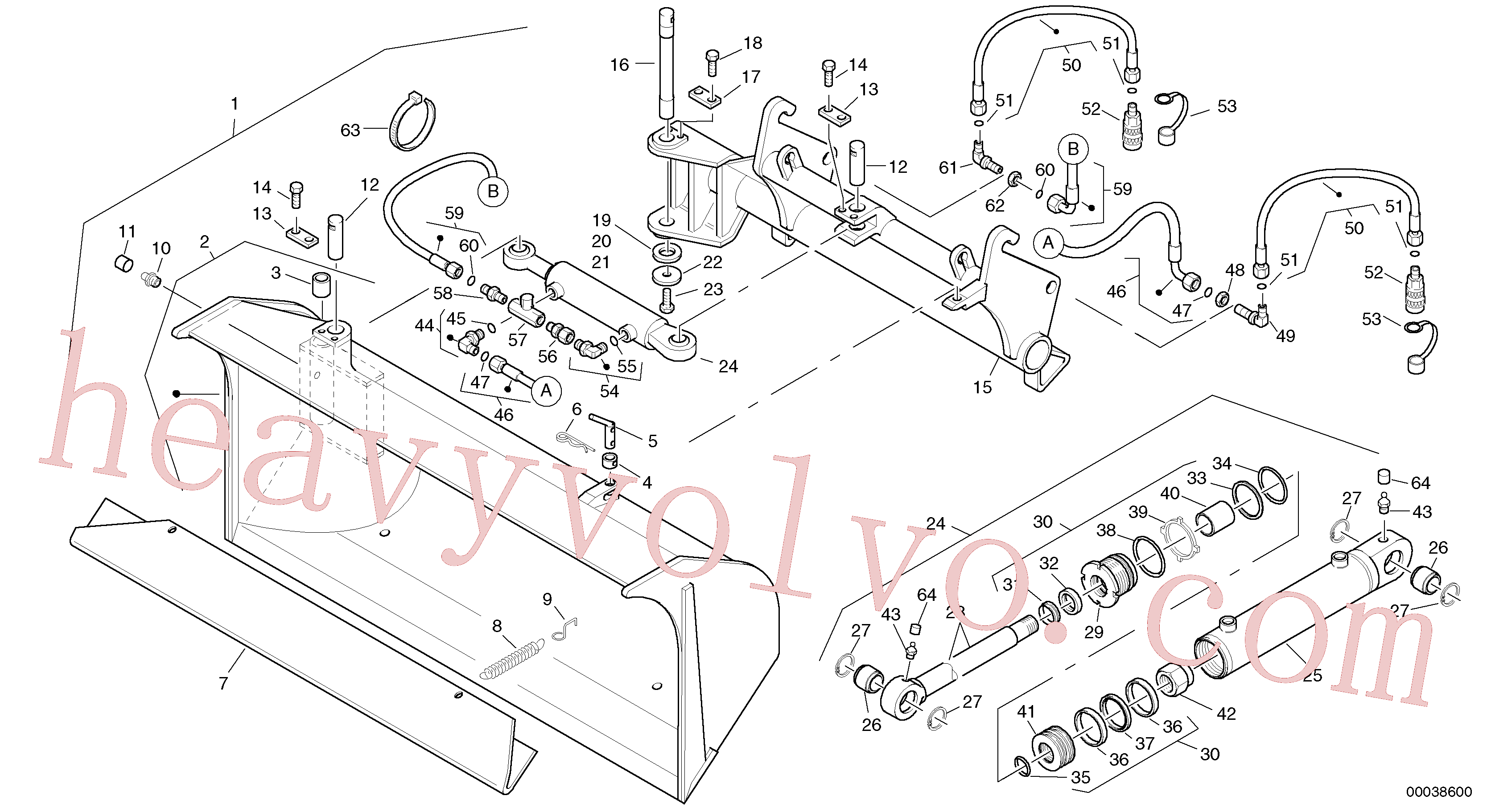 Wholesale ZM2091531 Washer for Volvo Excavator