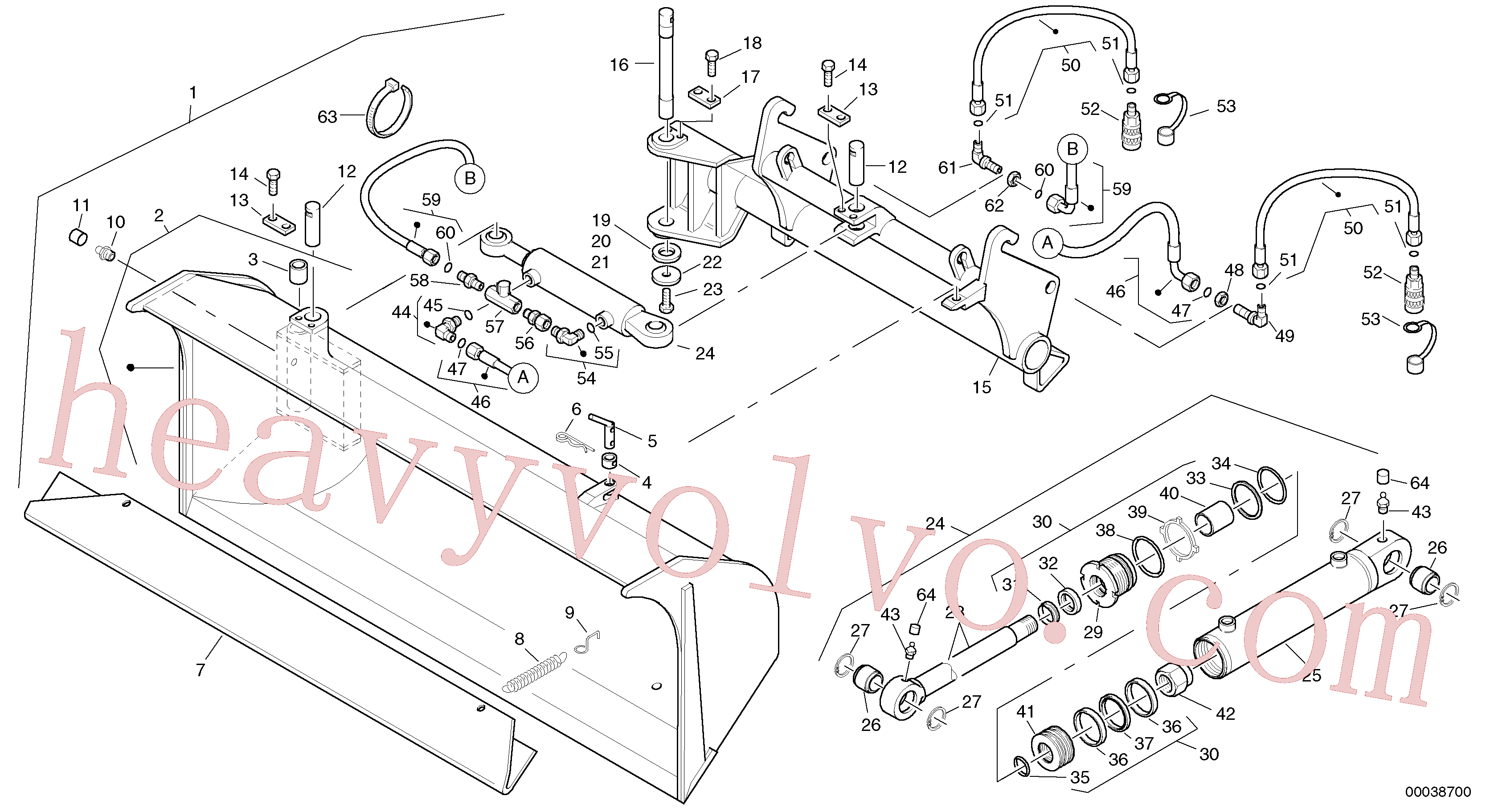 Wholesale ZM2091531 Washer for Volvo Excavator