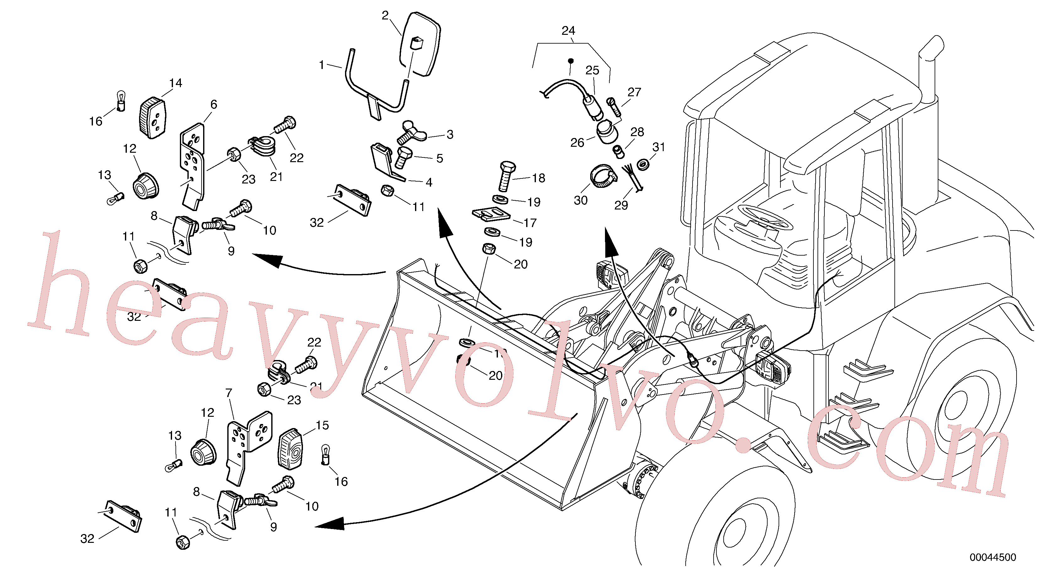 Wholesale VOE14013852 Clamp for Volvo Excavator