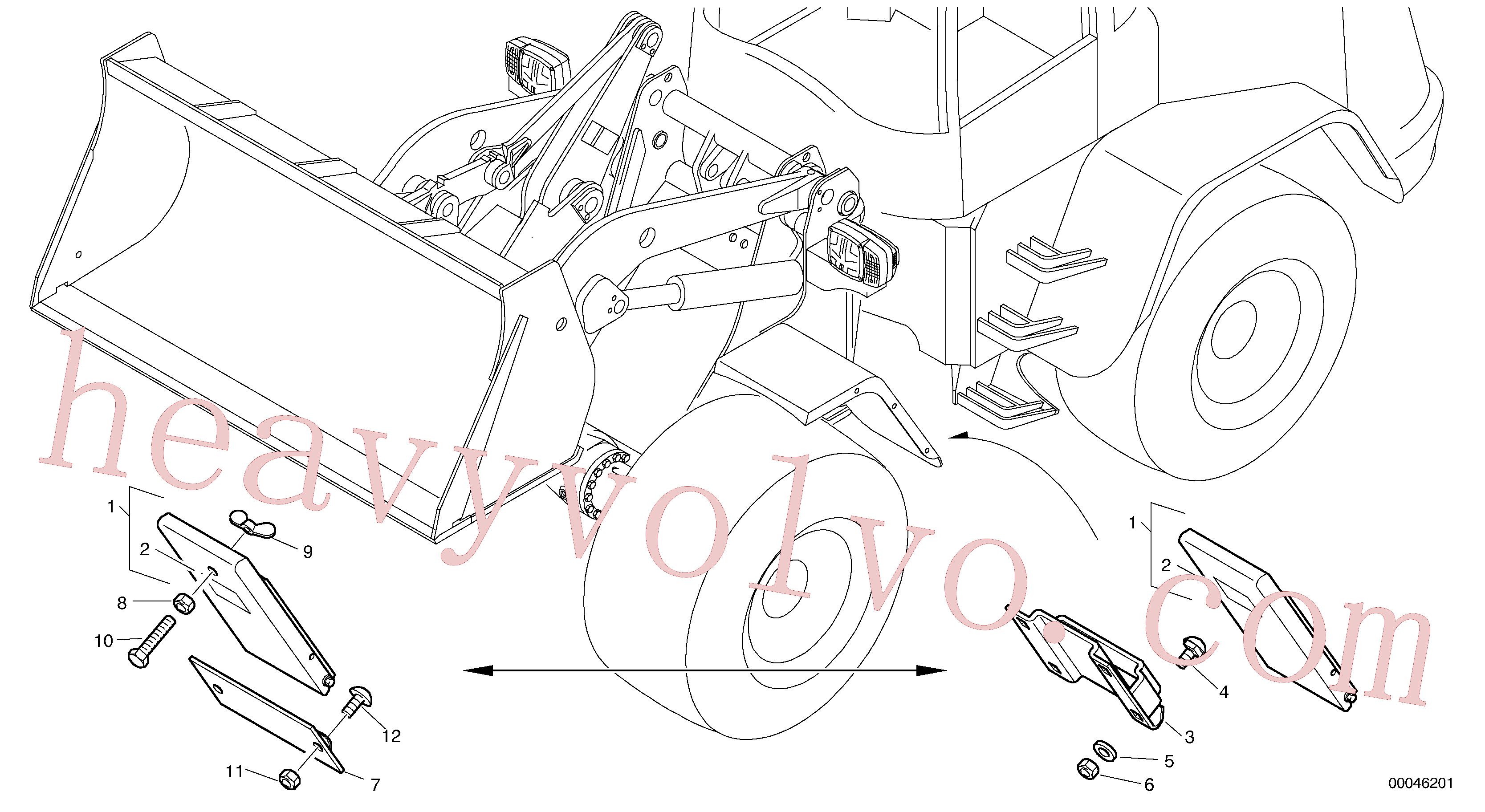 ZM8095506 Screw for Volvo Excavator Parts
