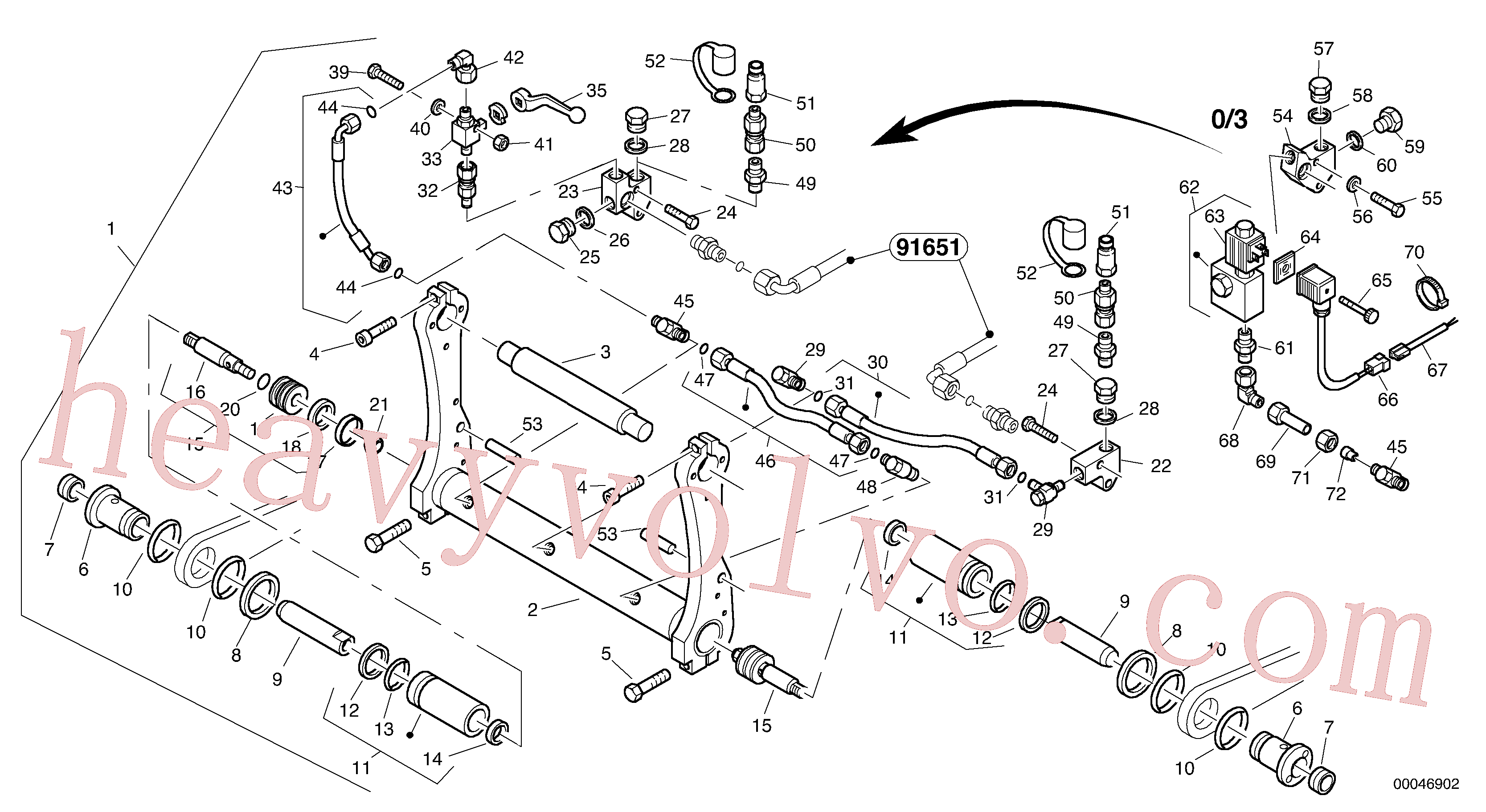 ZM2802506 Hose for Volvo Excavator Parts