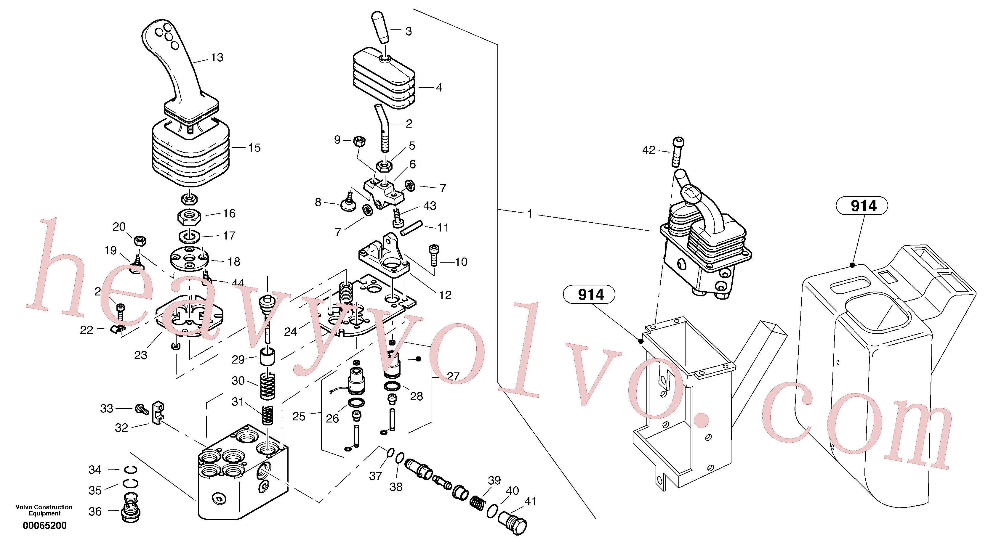 China Made ZM2905283 Button parts for Volvo Excavator