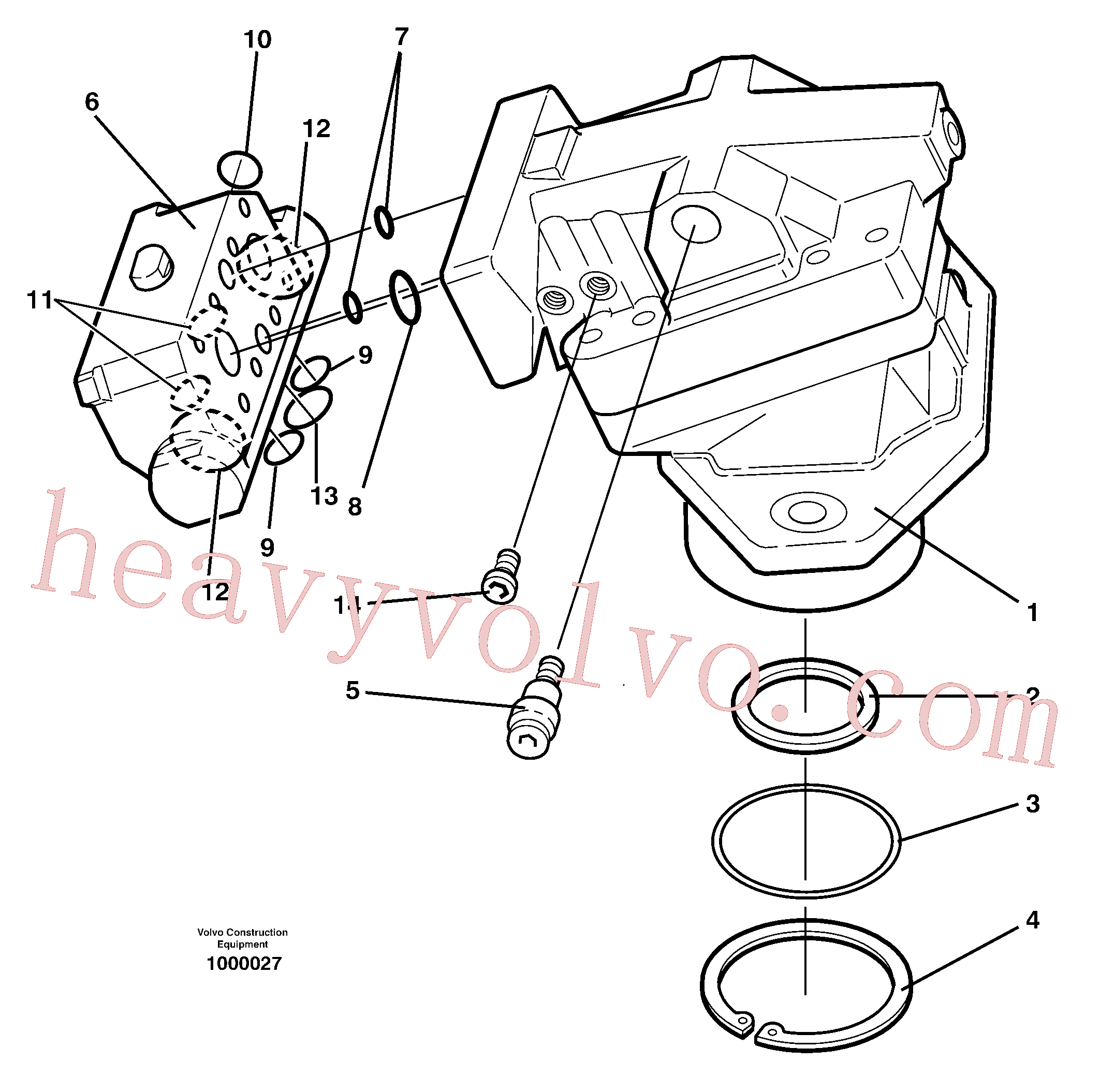 Wholesale VOE11702353 Pressure limiting valve for Volvo Excavator