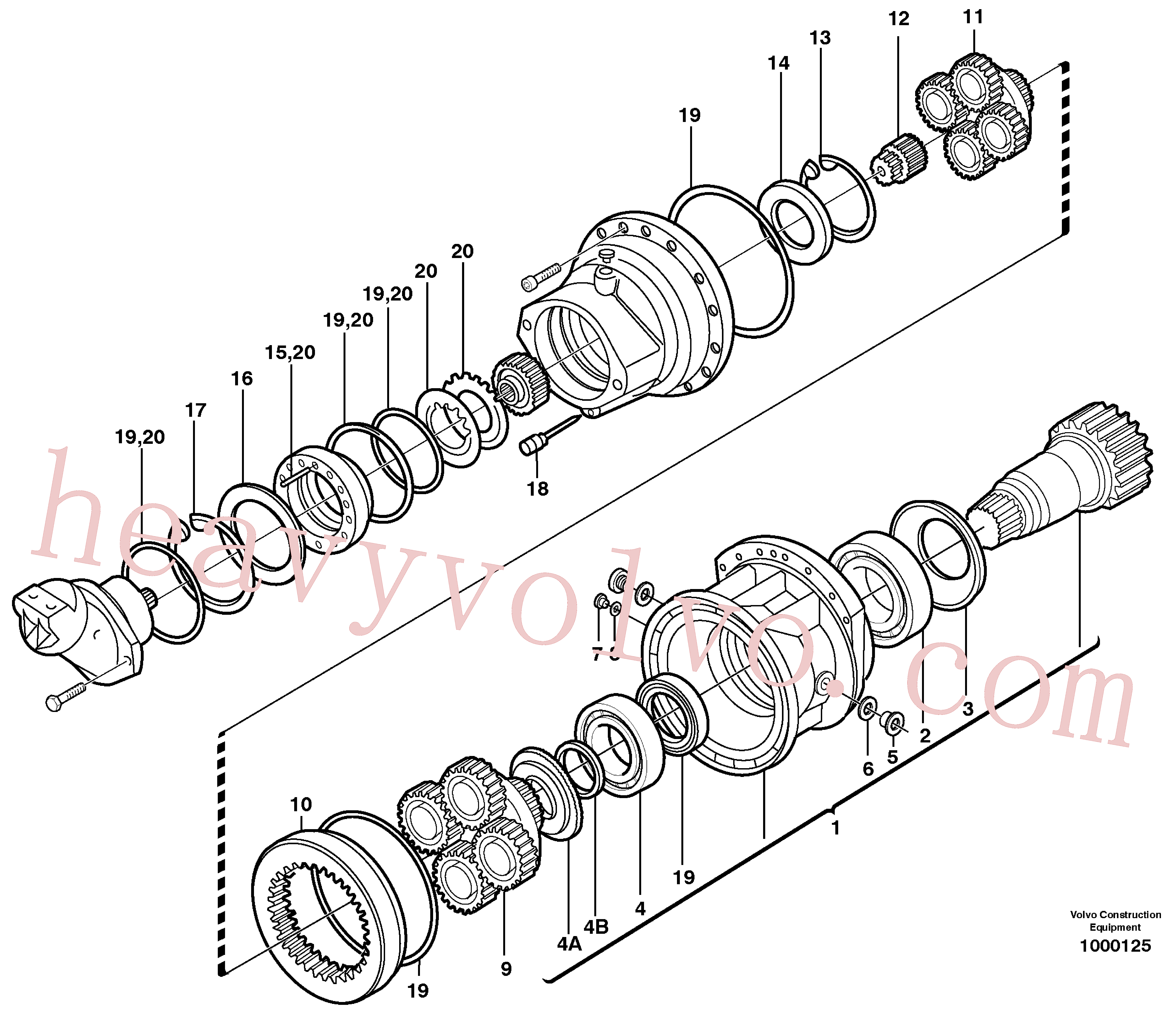 Volvo Assembly VOE11707951 Spring for sale