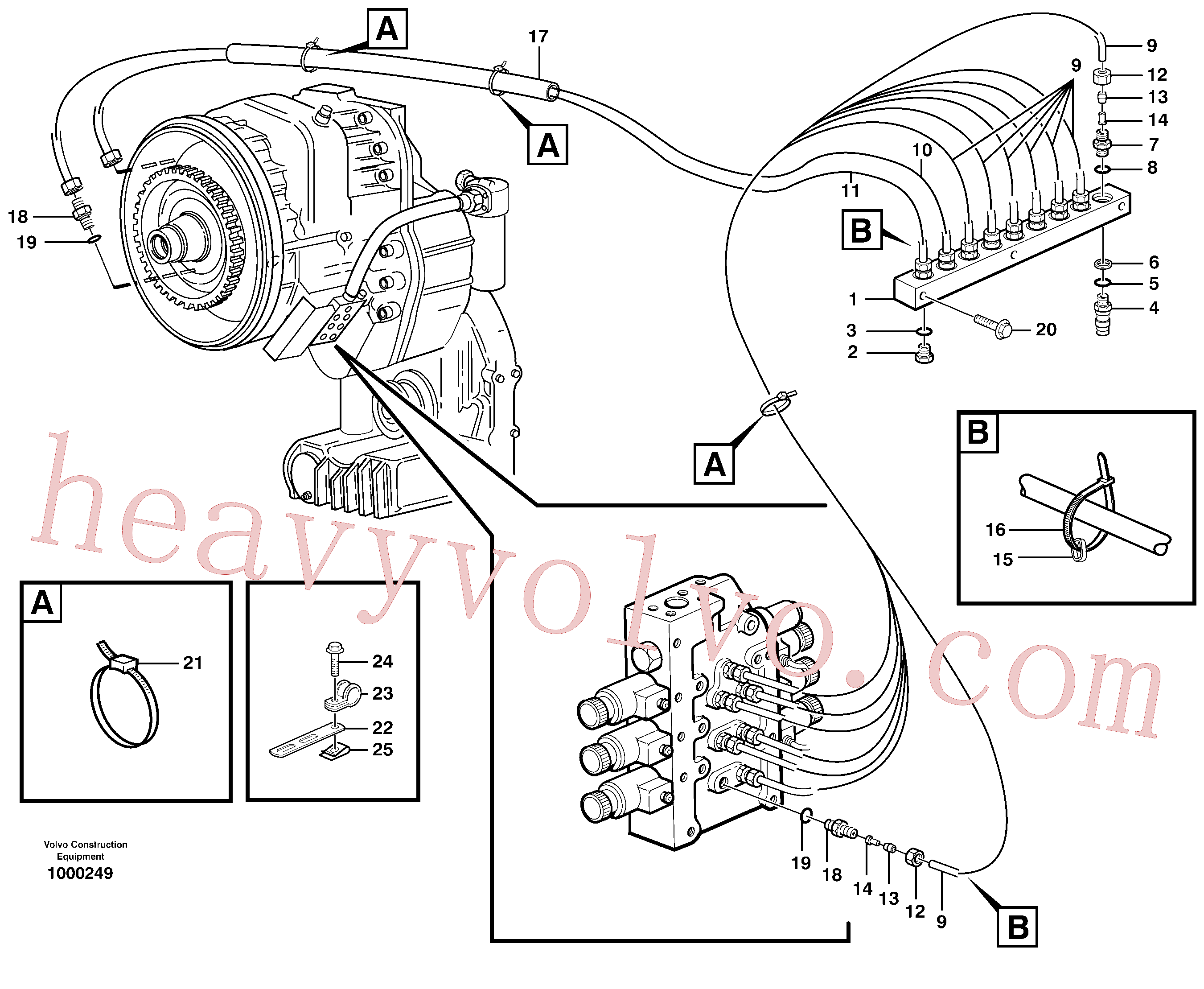 Volvo VOE945355 Nipple aftermarket part for sale