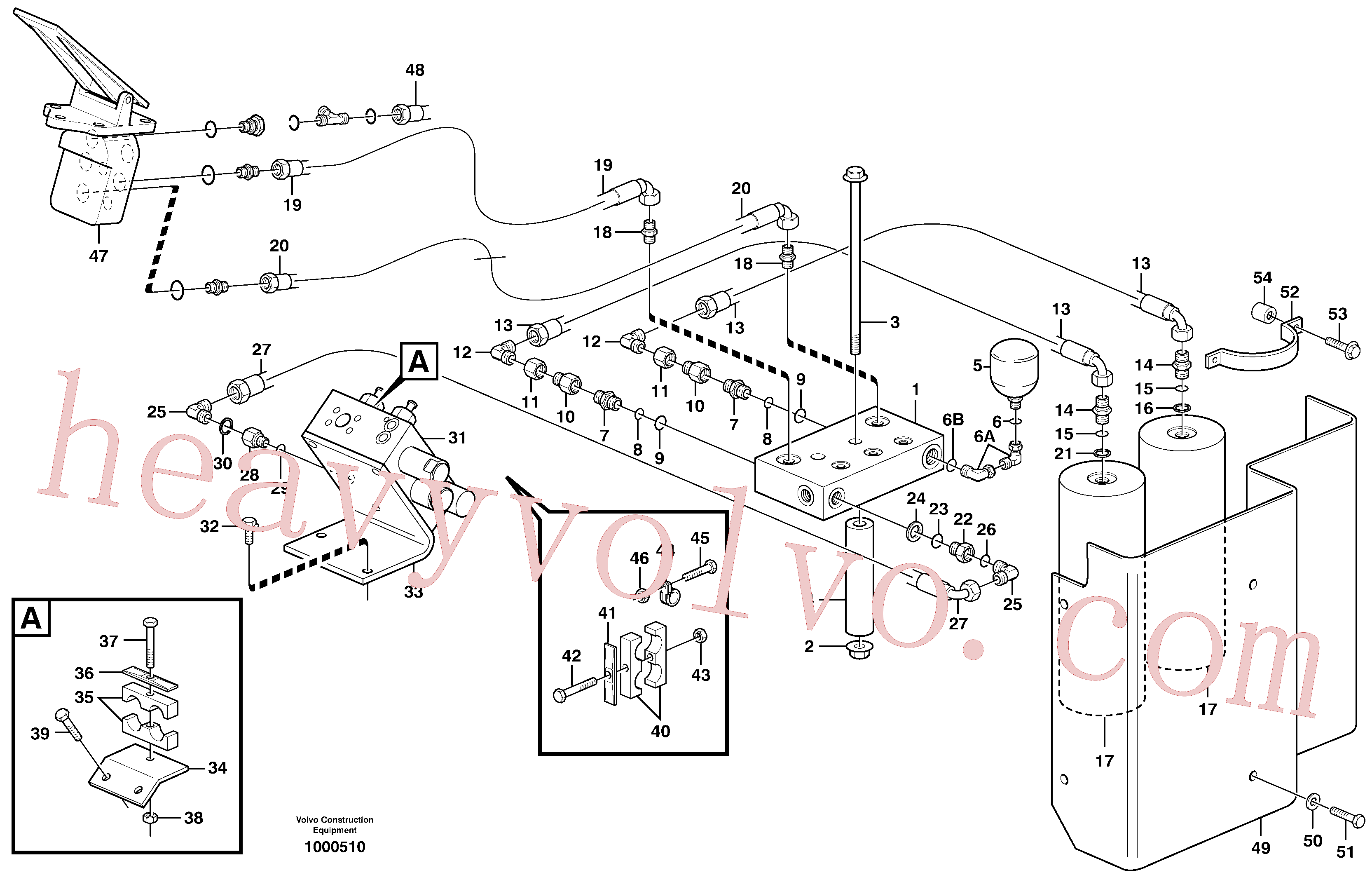 Volvo Assembly VOE15109194 Accumulator for sale