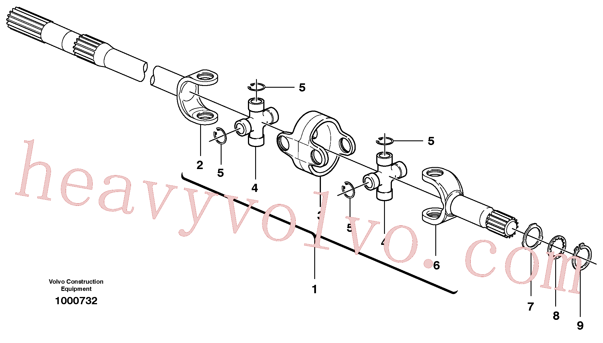 Volvo VOE11709077 Lock ring aftermarket part for sale