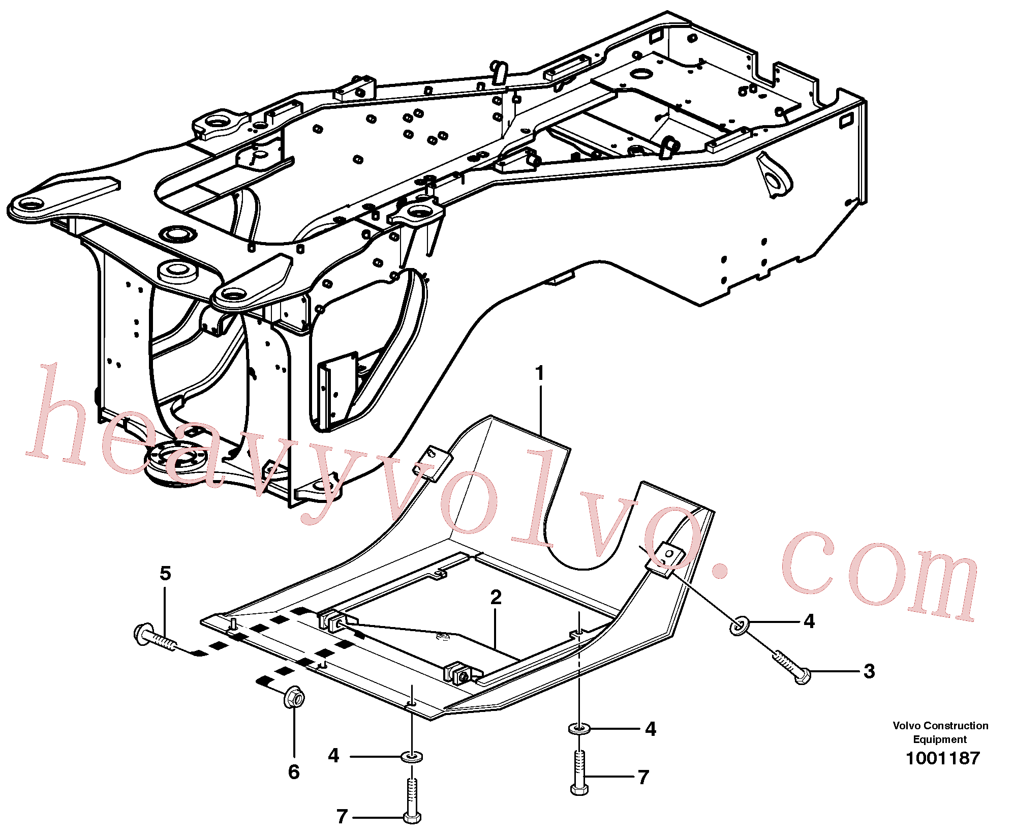 Volvo Assembly VOE60113115 Flange screw for sale