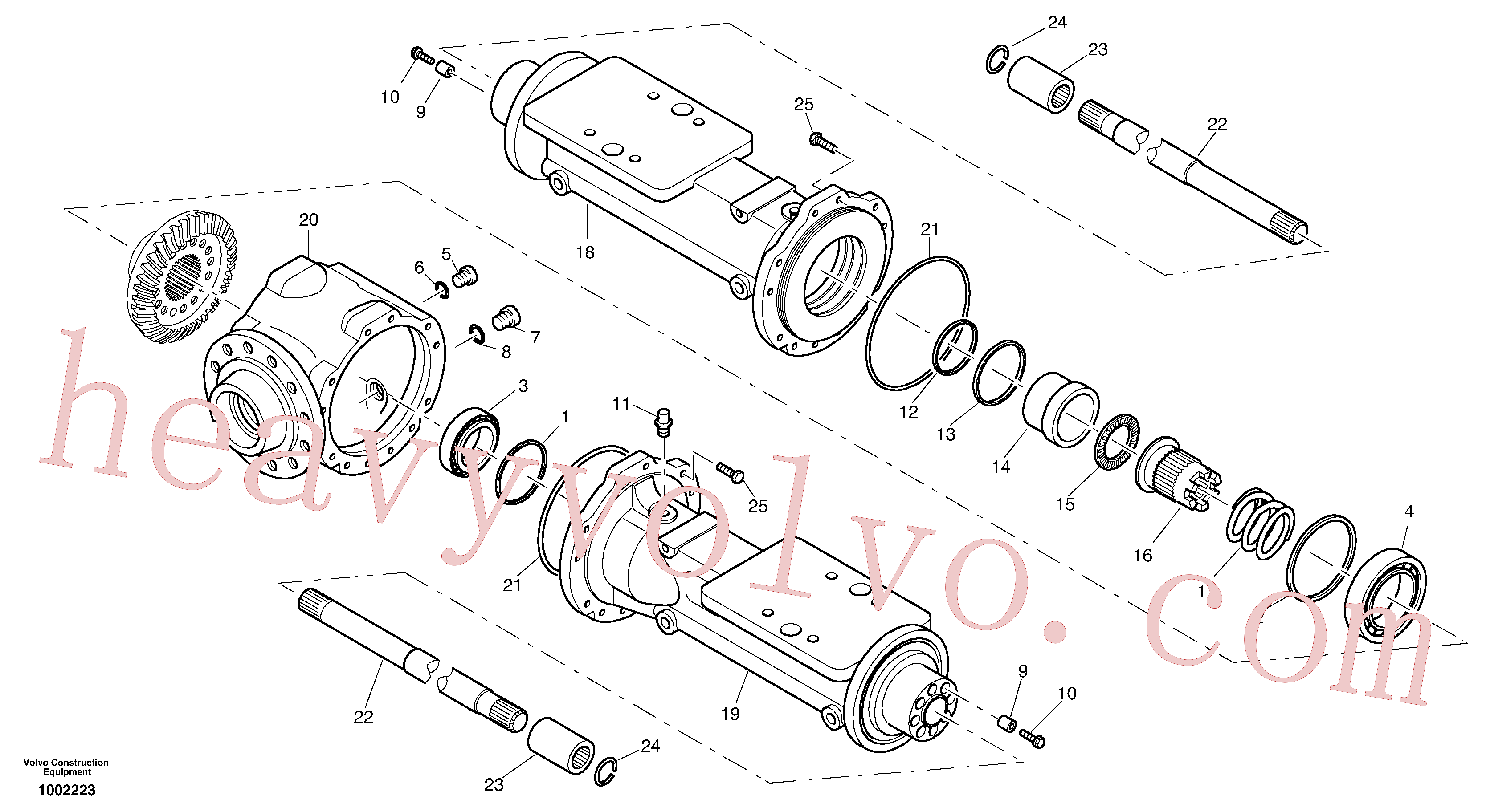 VOE4881469 Bleeder nipple for Volvo Excavator spare