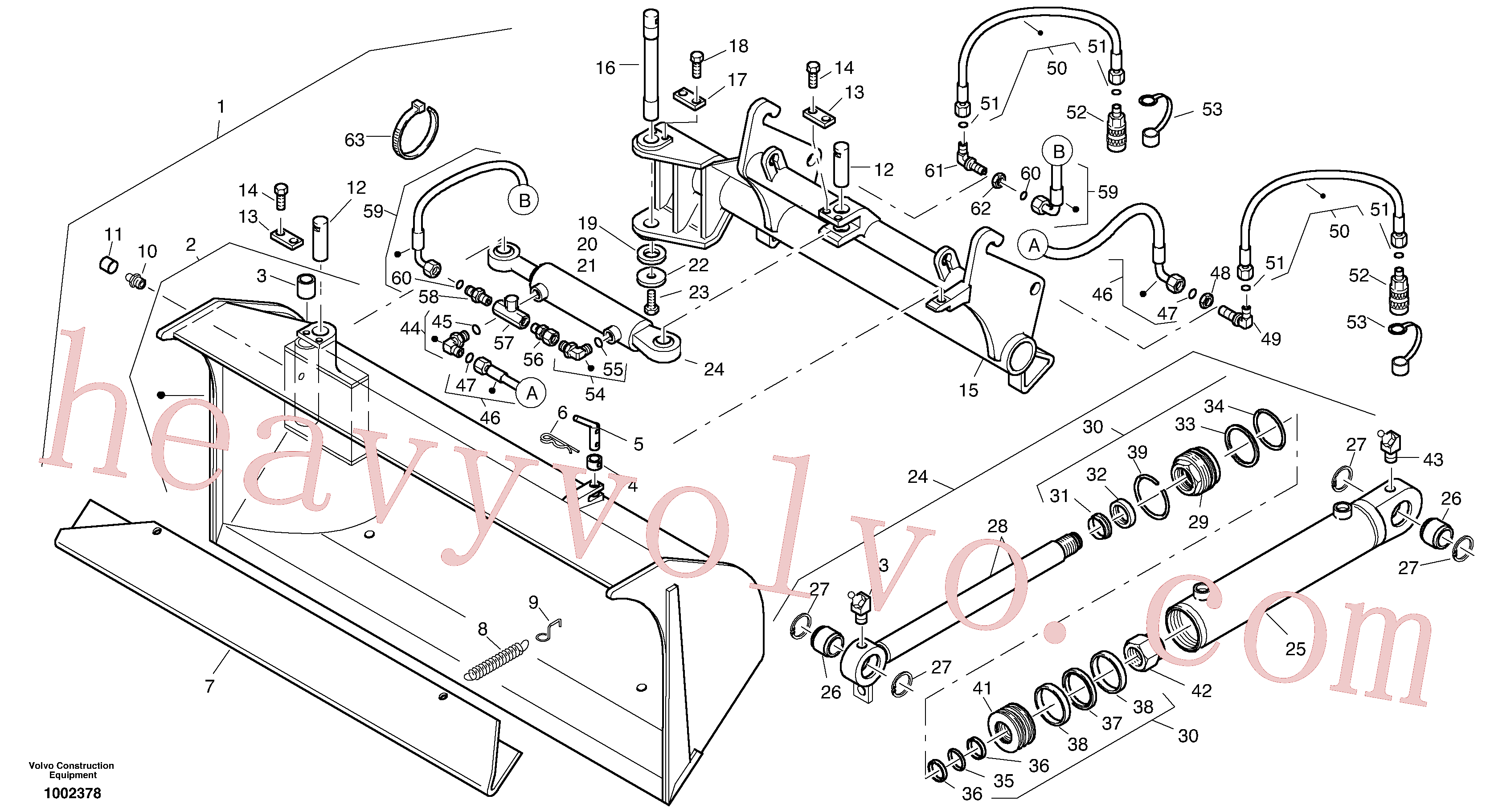 Wholesale ZM2091531 Washer for Volvo Excavator