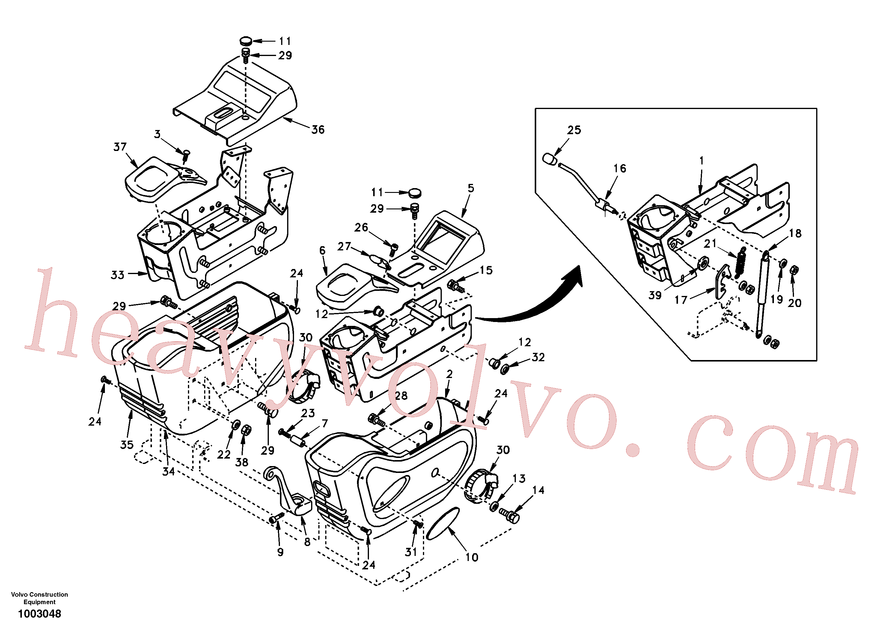 Volvo VOE14883765 Hose clamp aftermarket part for sale