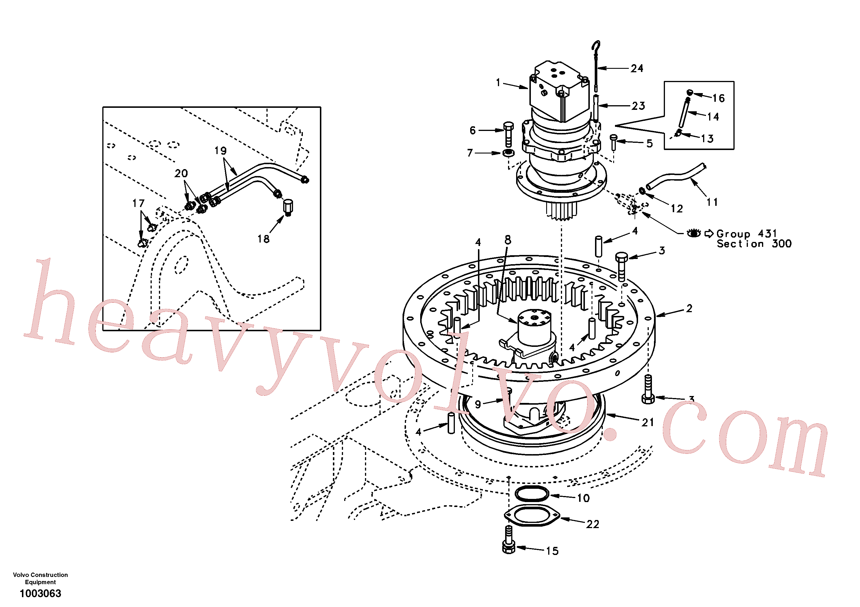 Volvo Assembly SA9411-95830 Elbow for sale