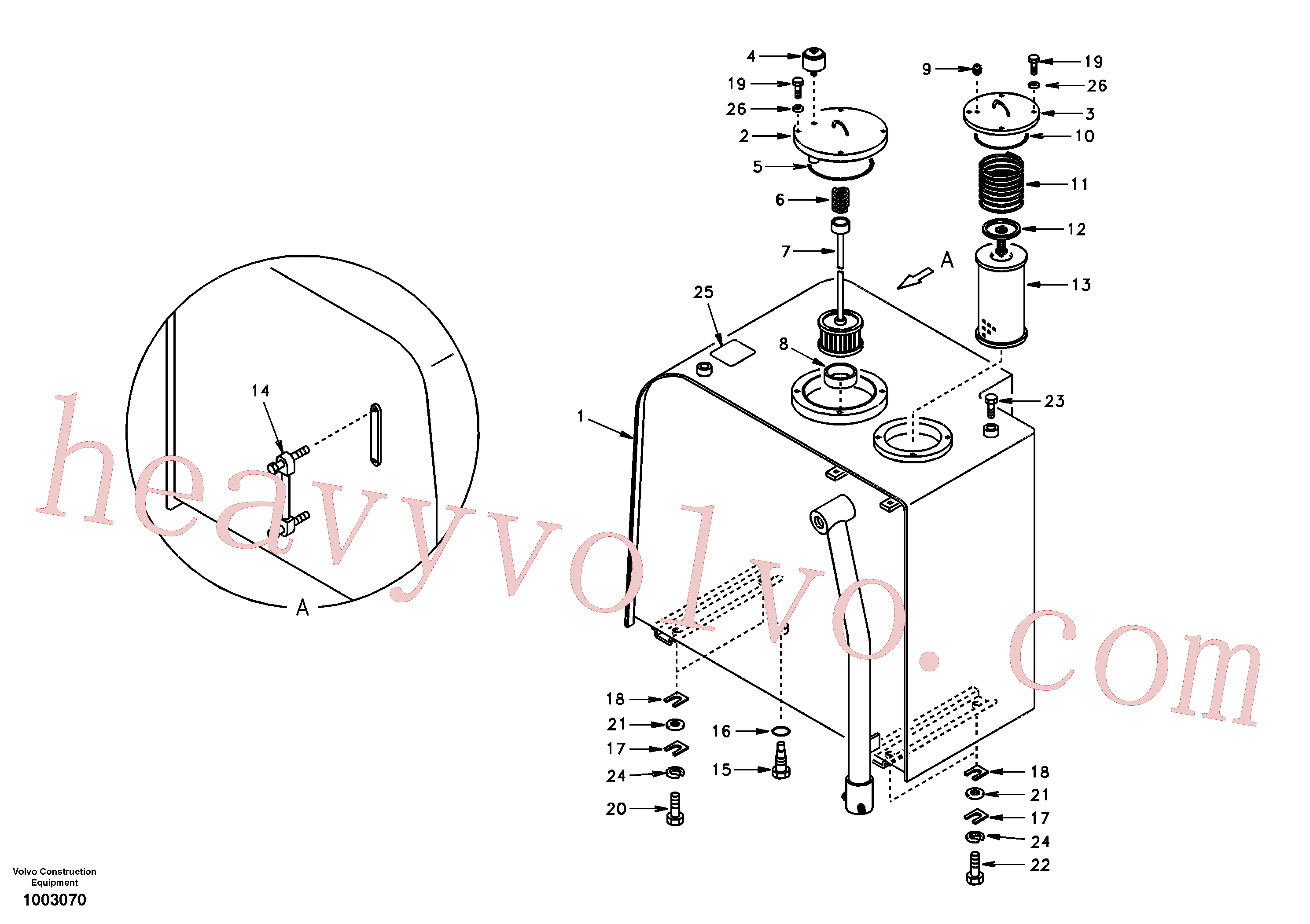Wholesale SA1141-30090 Strainer for Volvo Excavator