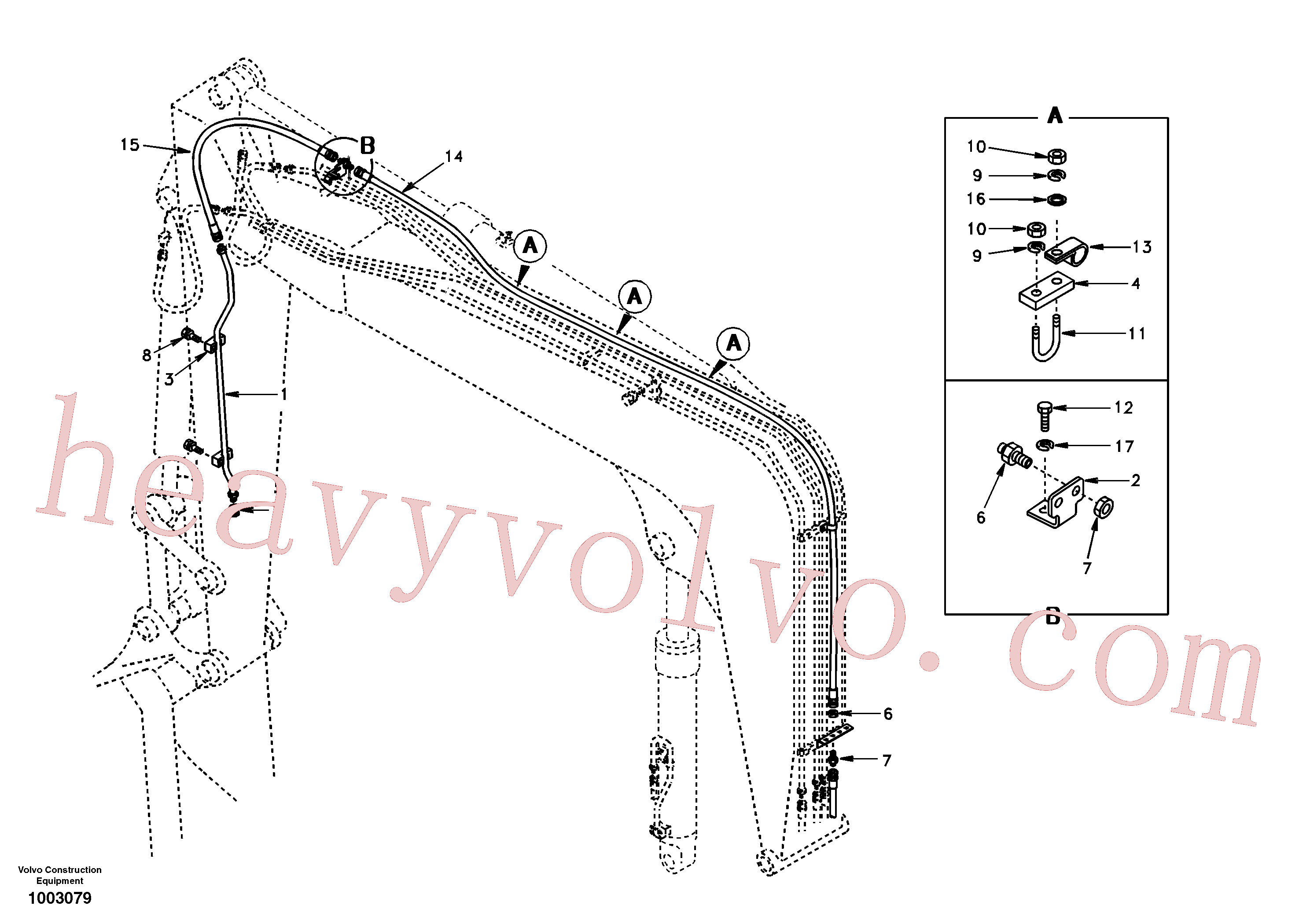 Volvo SA9372-41013 Clamp aftermarket part for sale