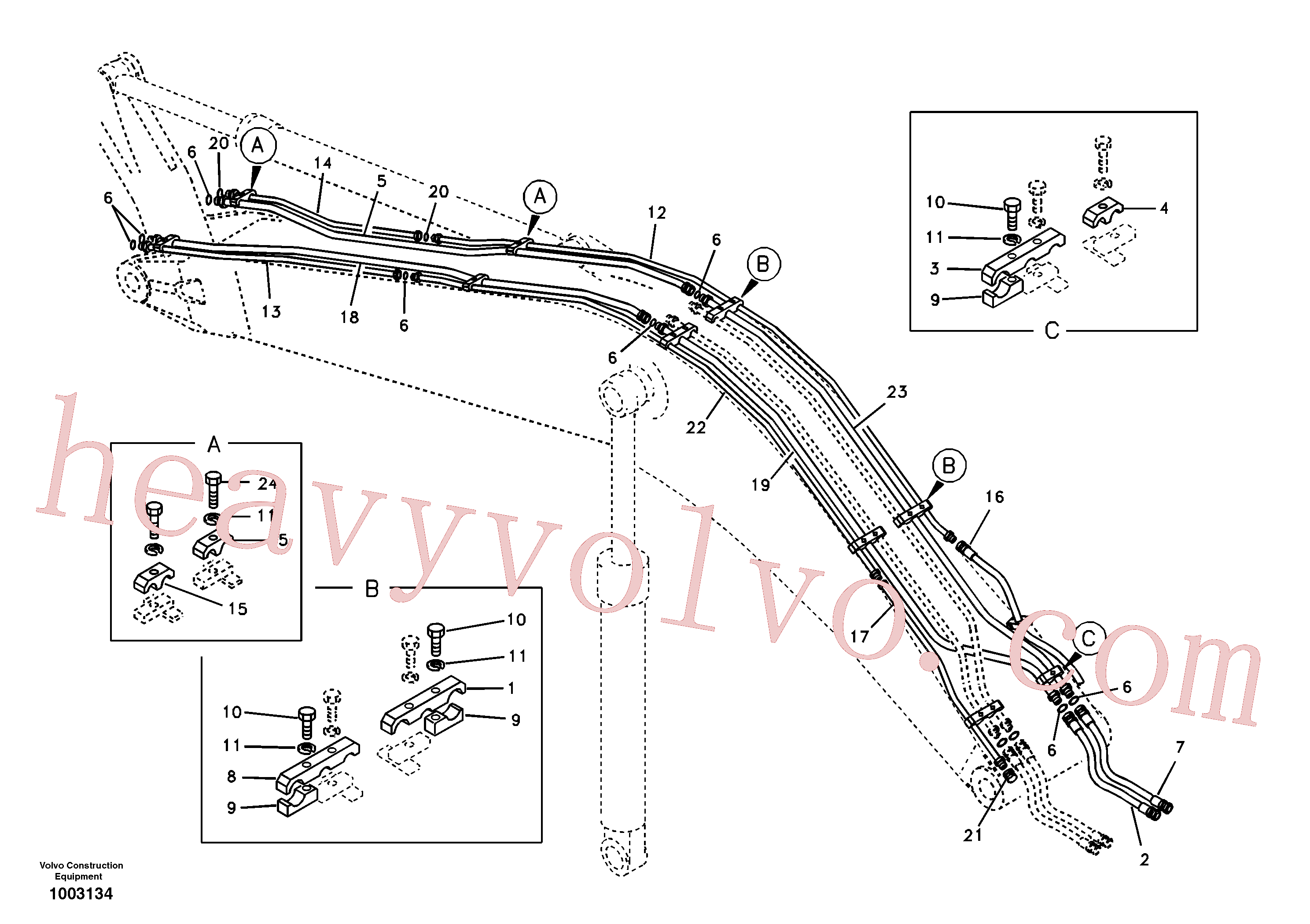 Volvo Assembly VOE14512129 Pipe for sale