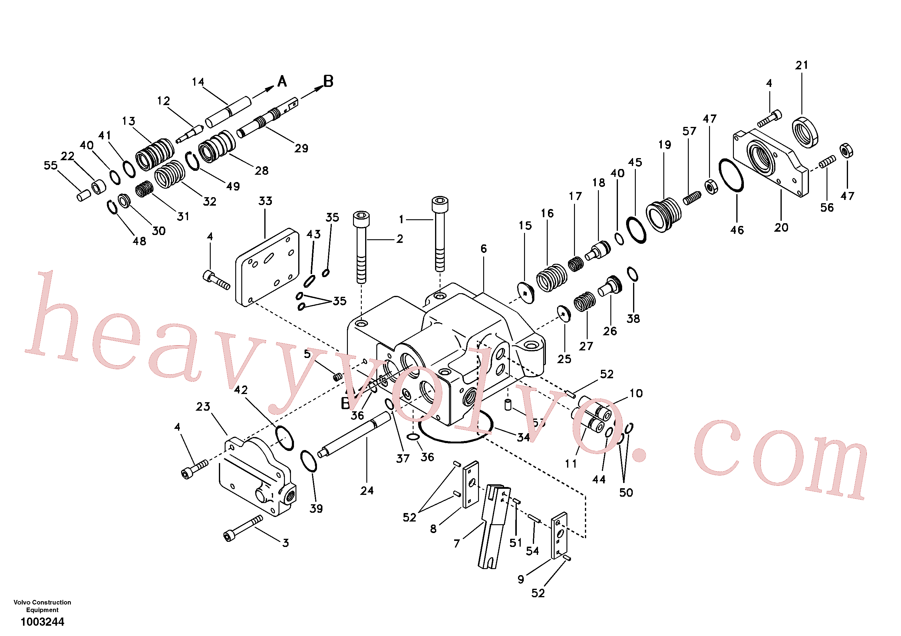 VOE14534046 O-ring for Volvo Excavator Parts