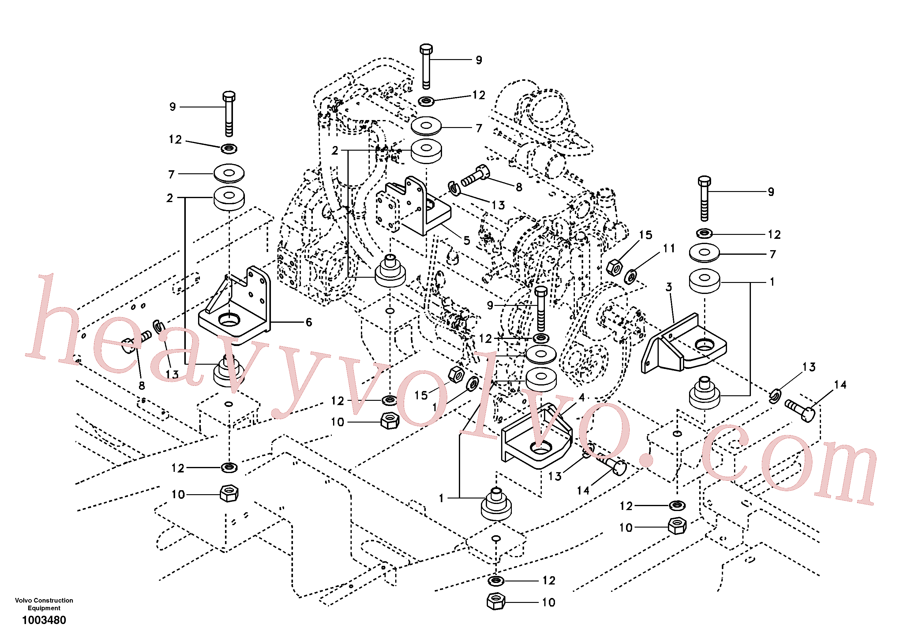 Volvo VOE992059 Plain washer aftermarket part for sale