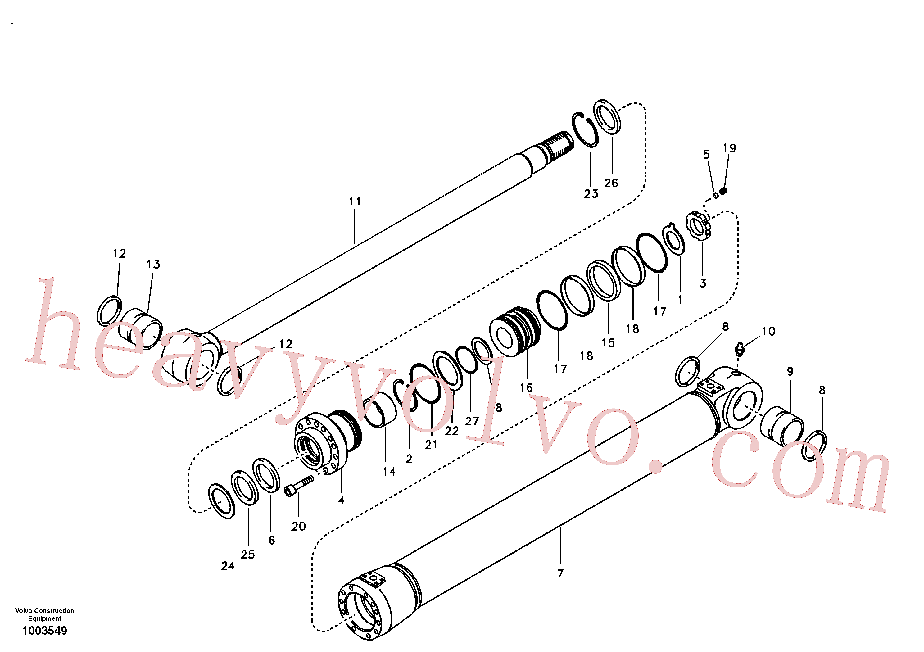 Volvo Assembly VOE14513284 Tube for sale