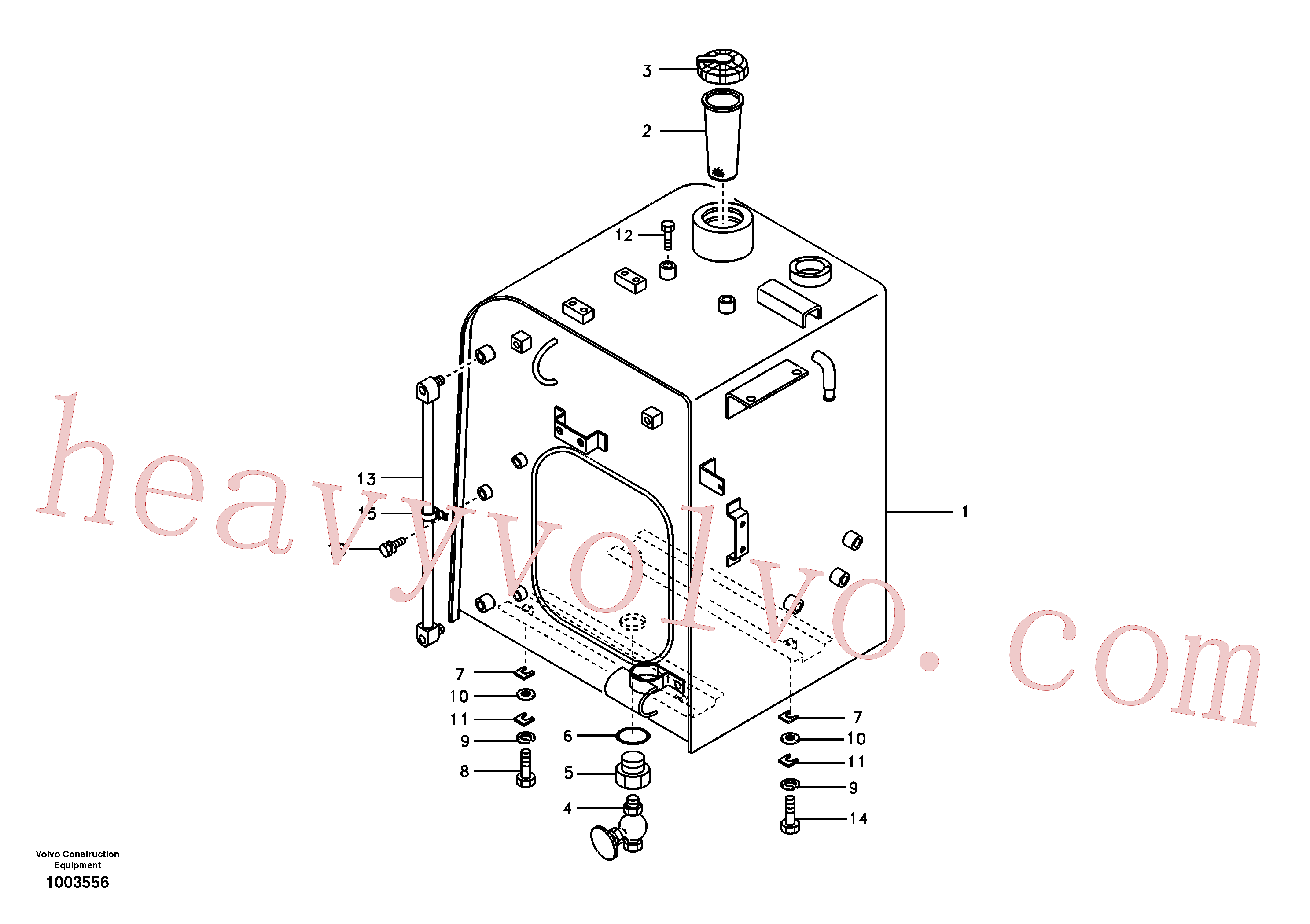 SA1040-20290 Shim for Volvo Excavator Parts