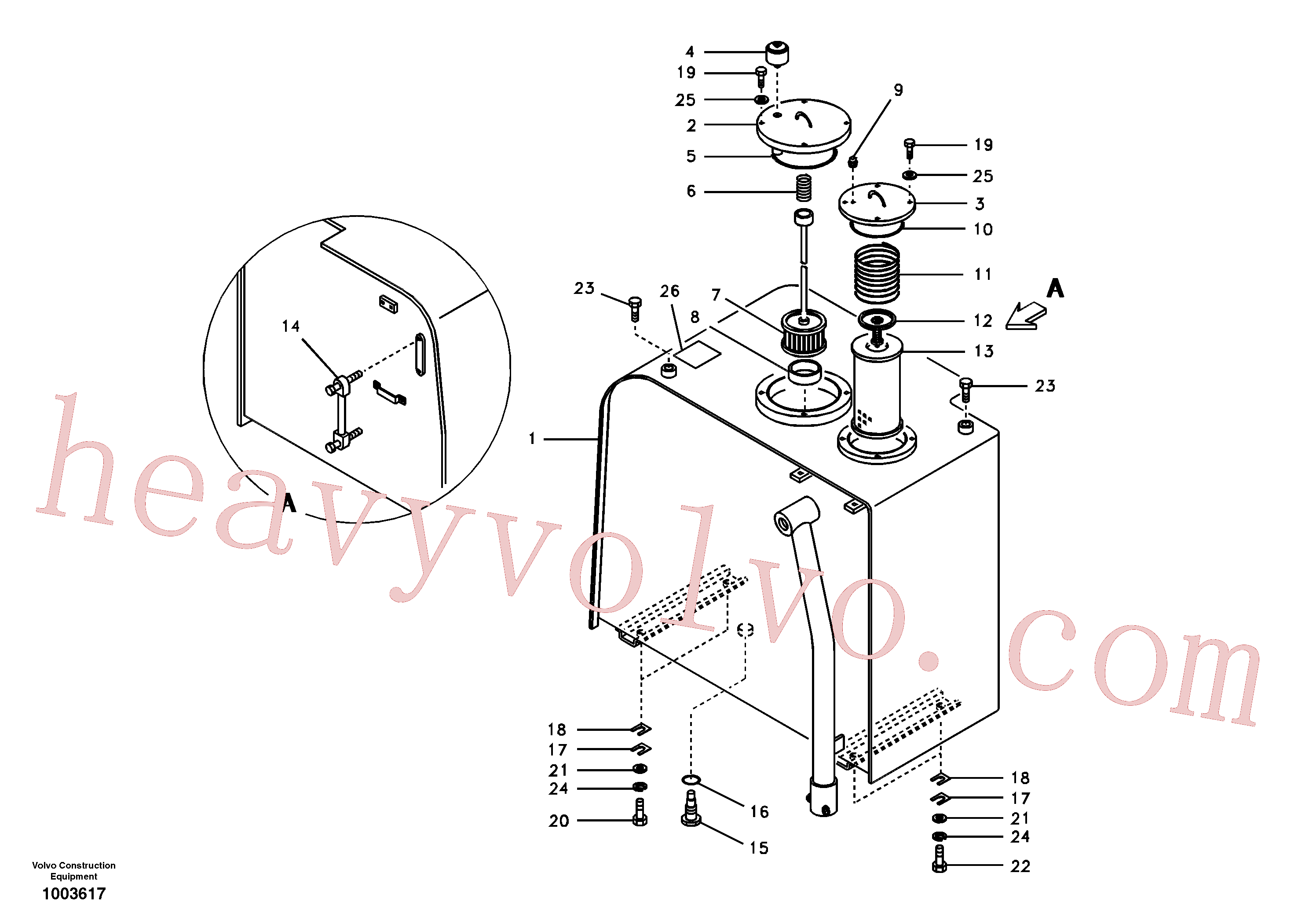 Wholesale SA1141-30090 Strainer for Volvo Excavator
