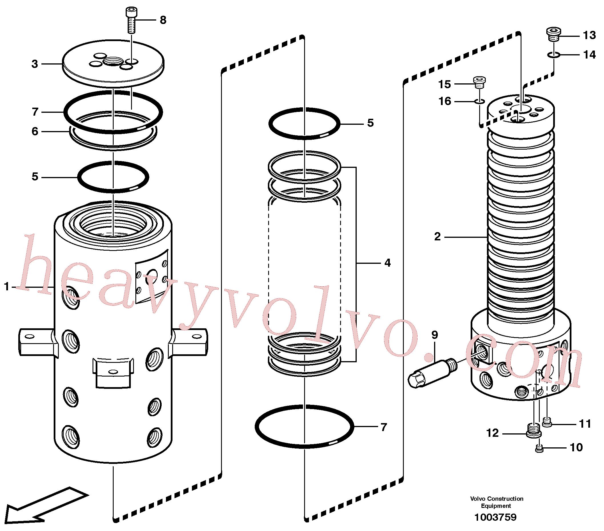 Volvo excavator part SA9016-11004 Bolt for sale
