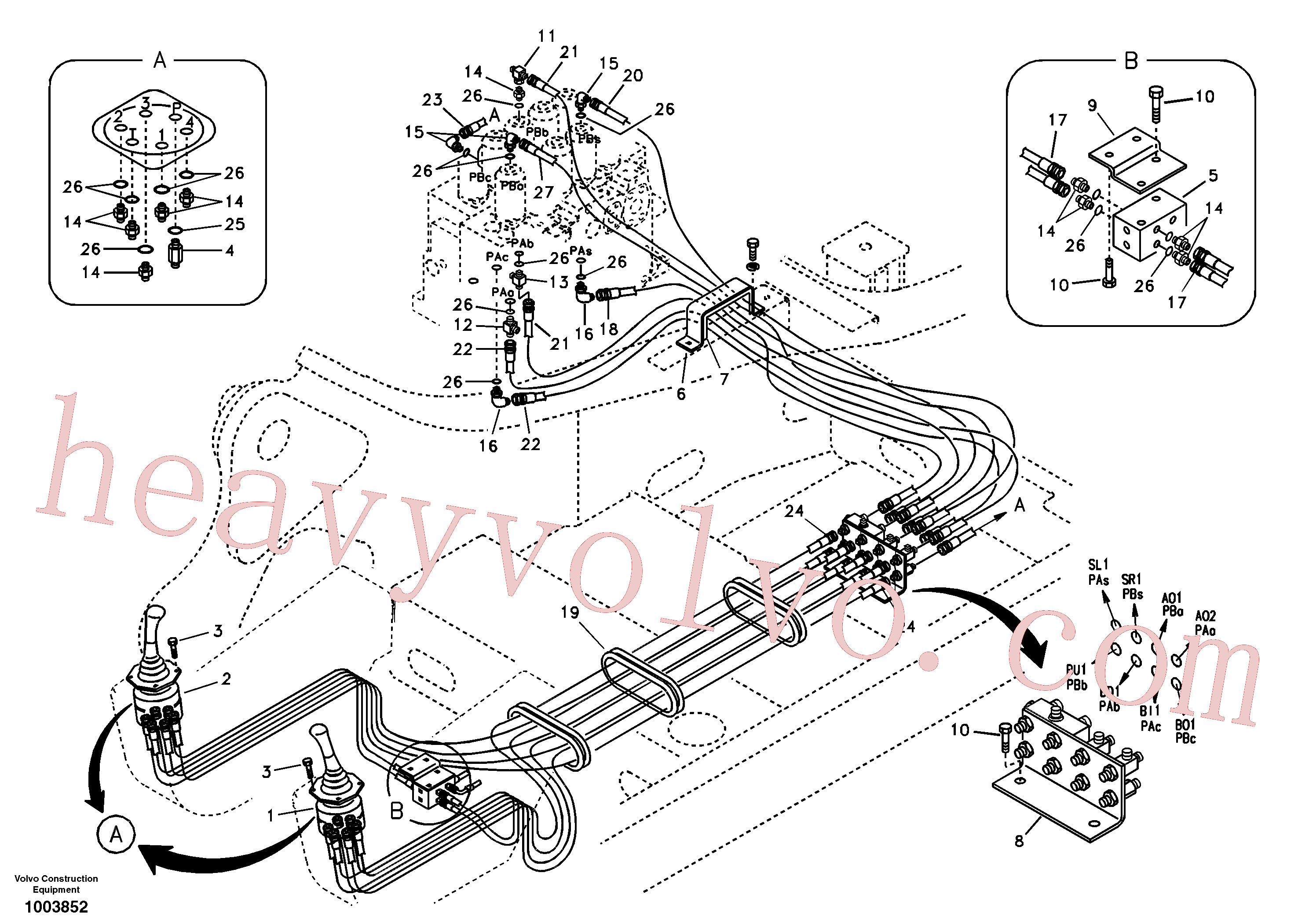 SA9451-03232 Rockmaster/1SC for Volvo Excavator spare