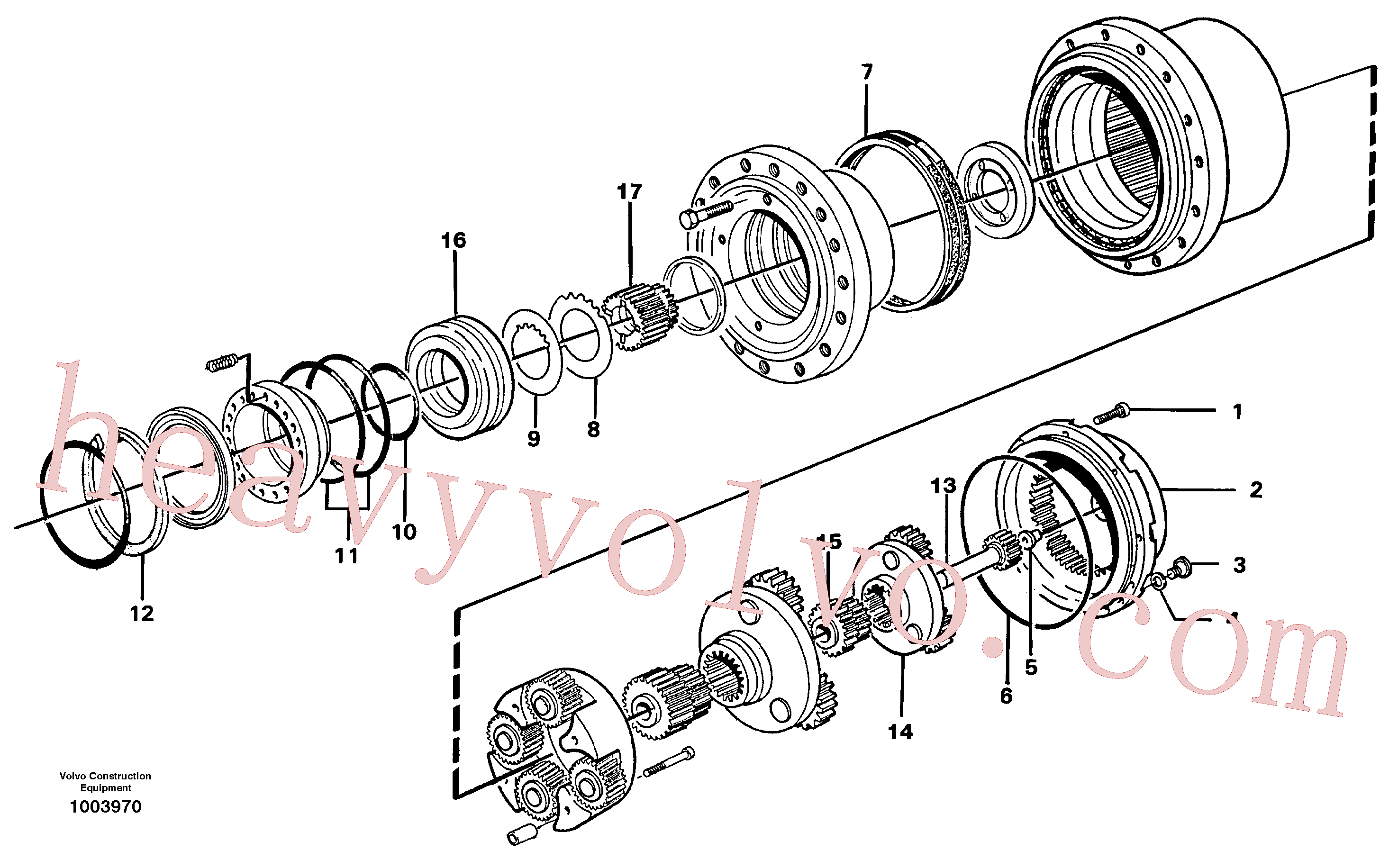 Volvo RM70921069 Friction washer aftermarket part for sale