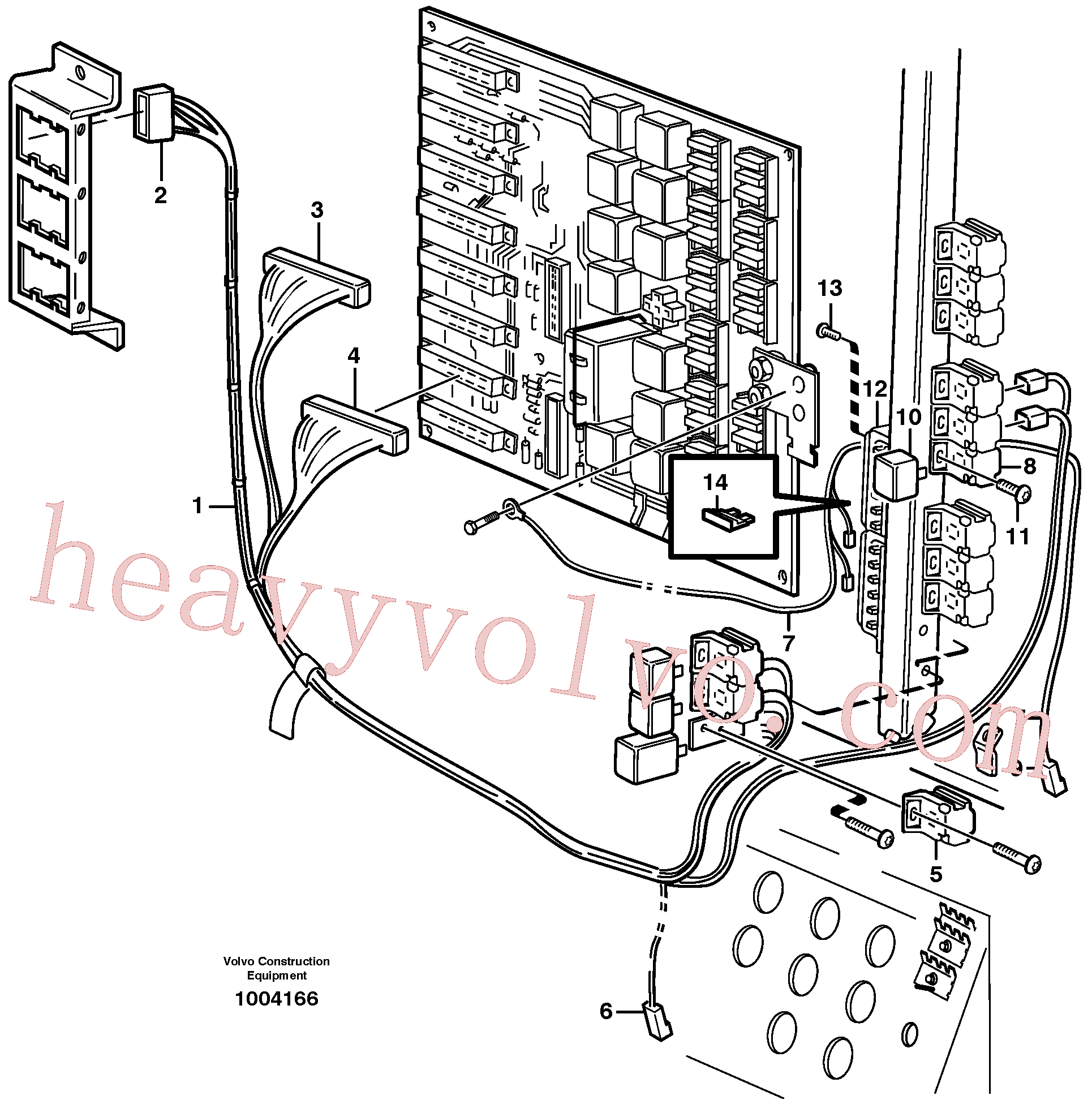 Volvo VOE20374662 Relay aftermarket part for sale