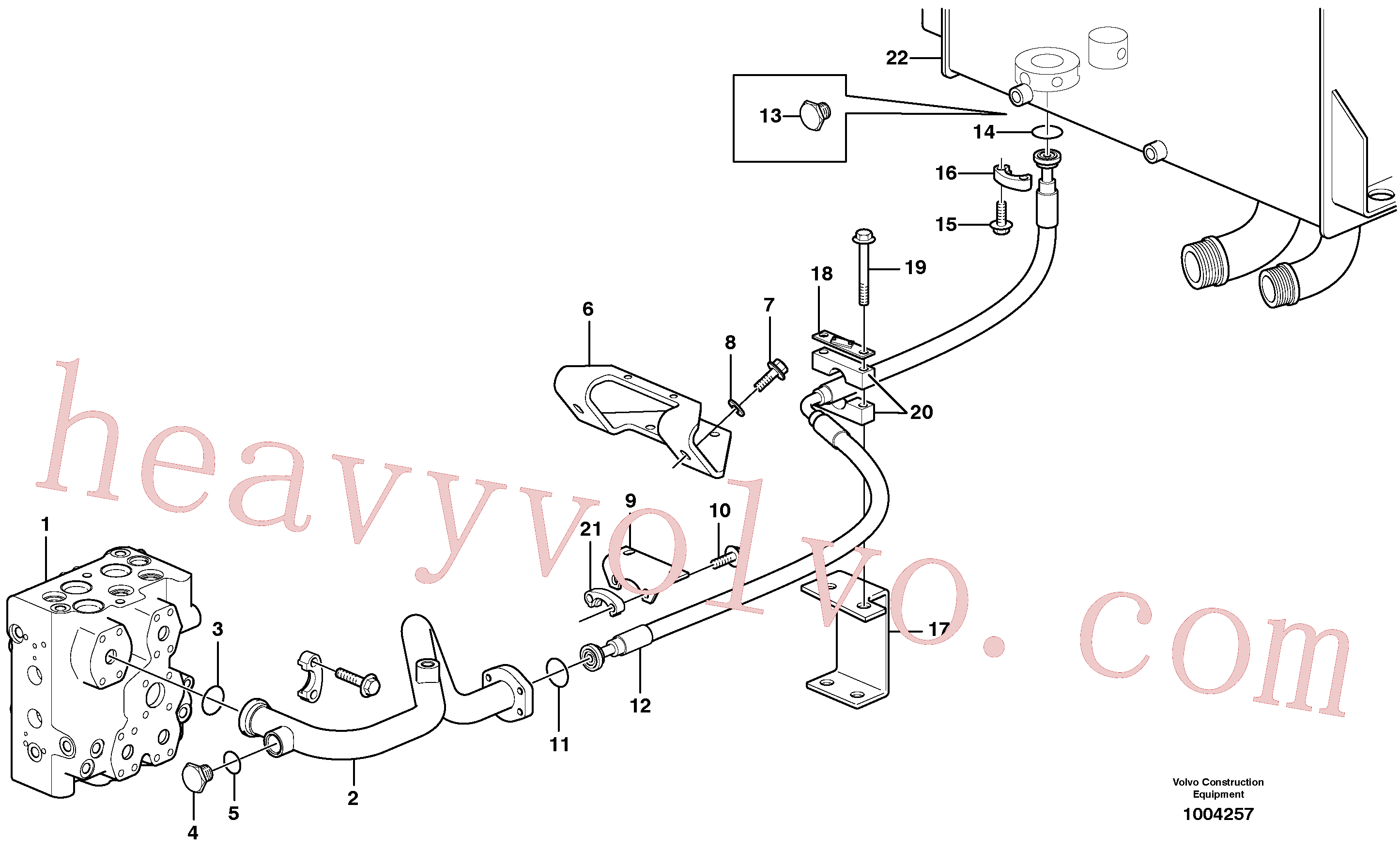 Volvo Assembly VOE14023266 Hex. socket screw for sale