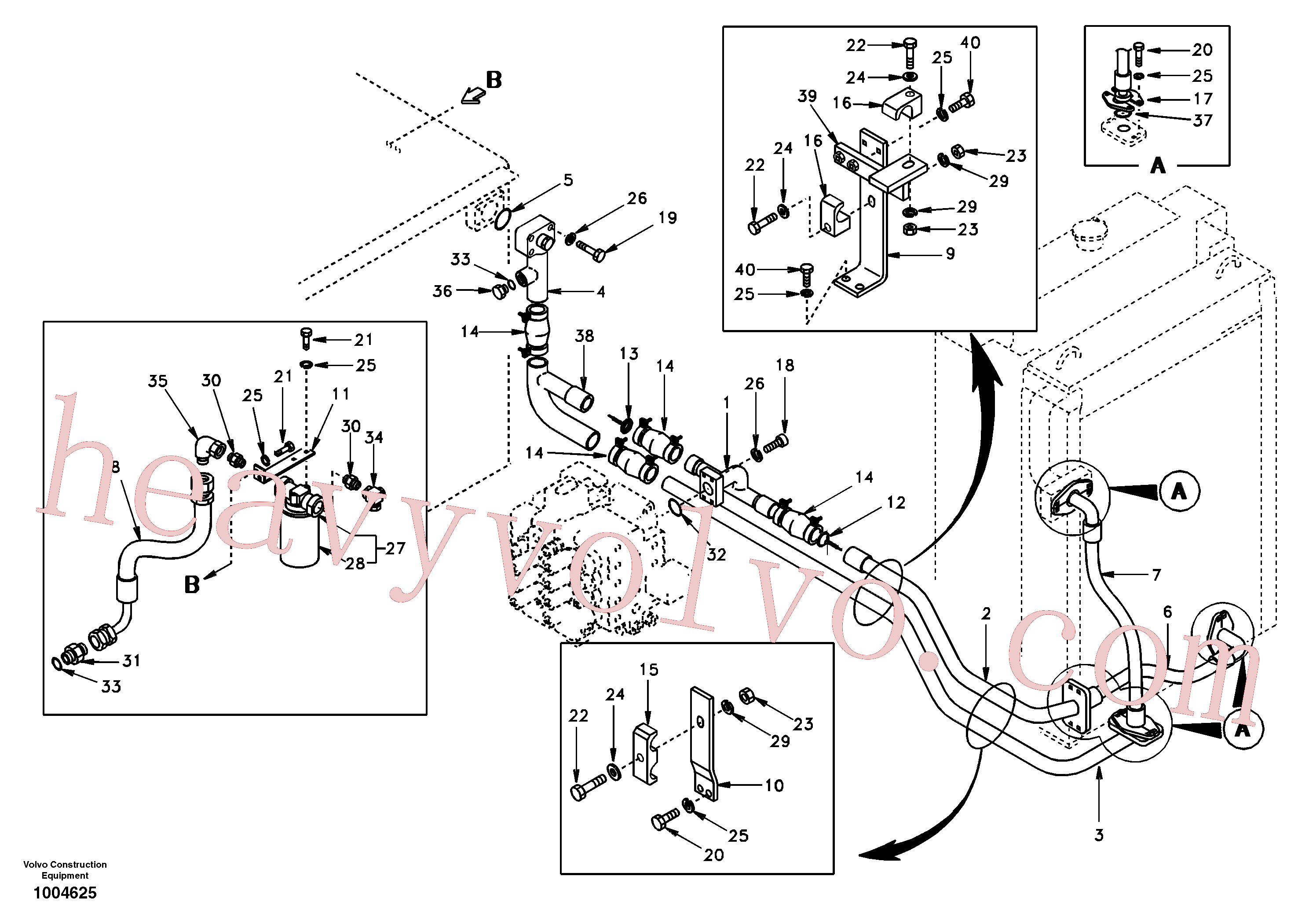 China Made SA9452-05209 Rockmaster/1SC parts for Volvo Excavator