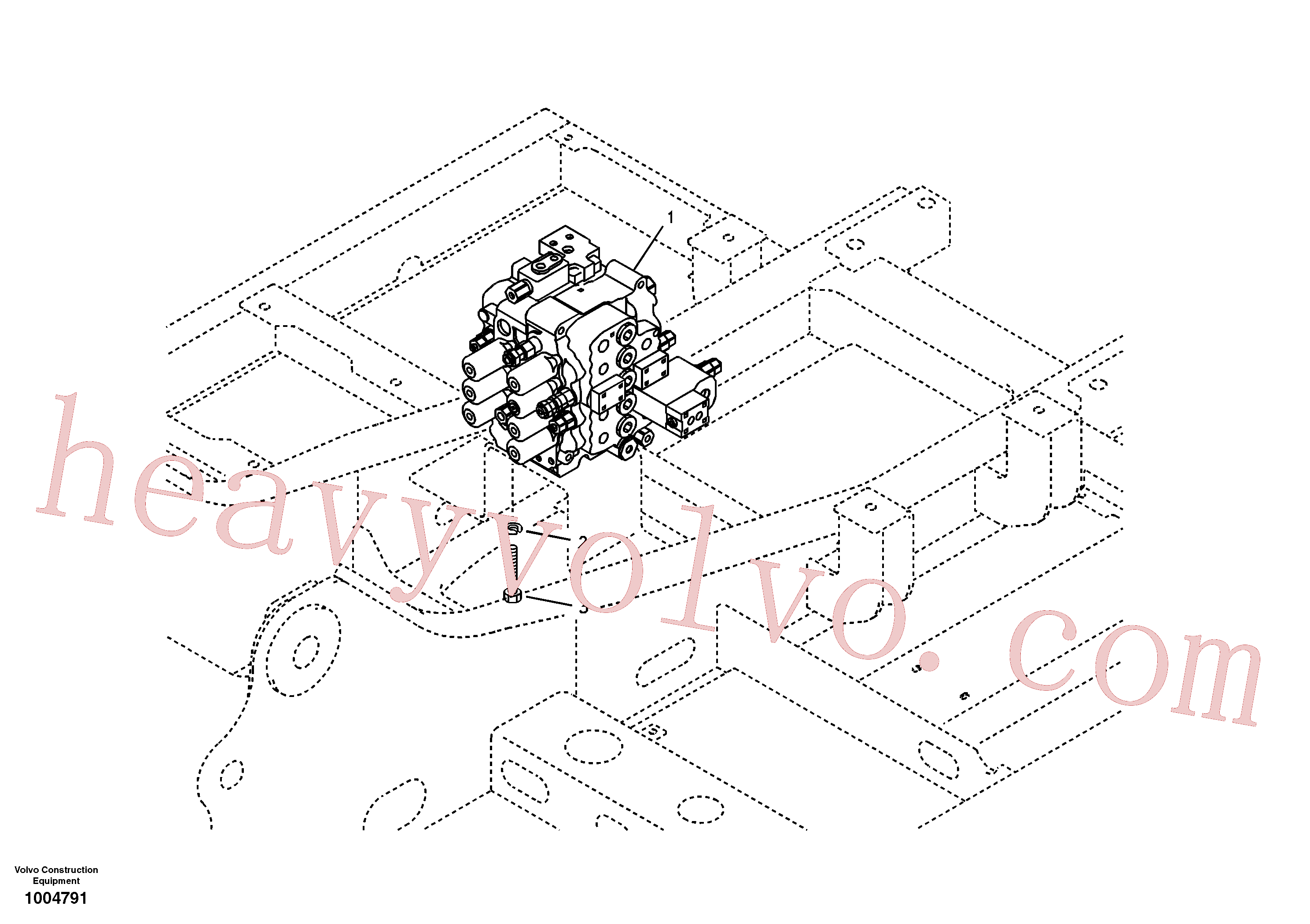 Volvo Assembly VOE14576336 Control valve for sale