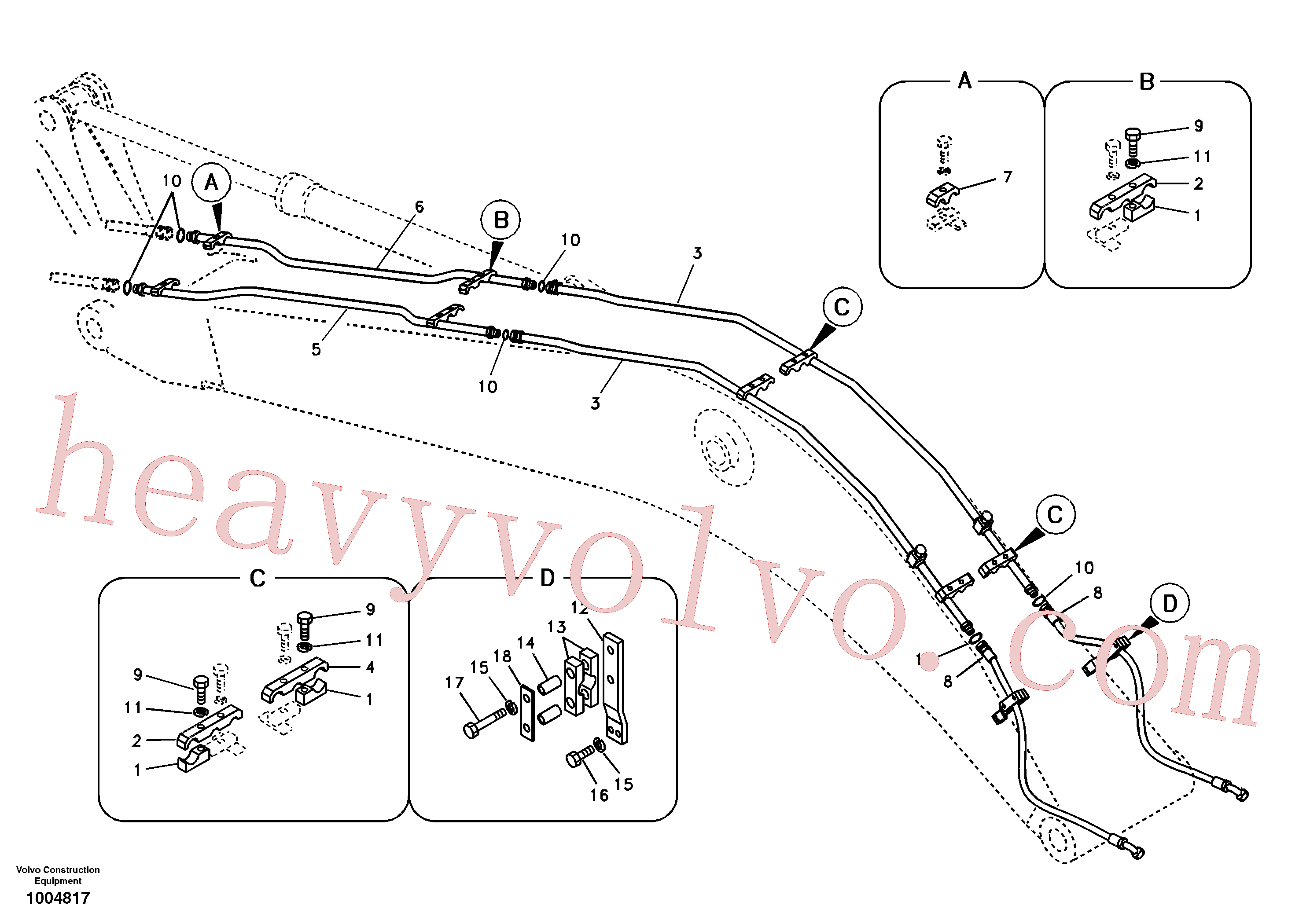 Volvo VOE14504830 Bracket aftermarket part for sale