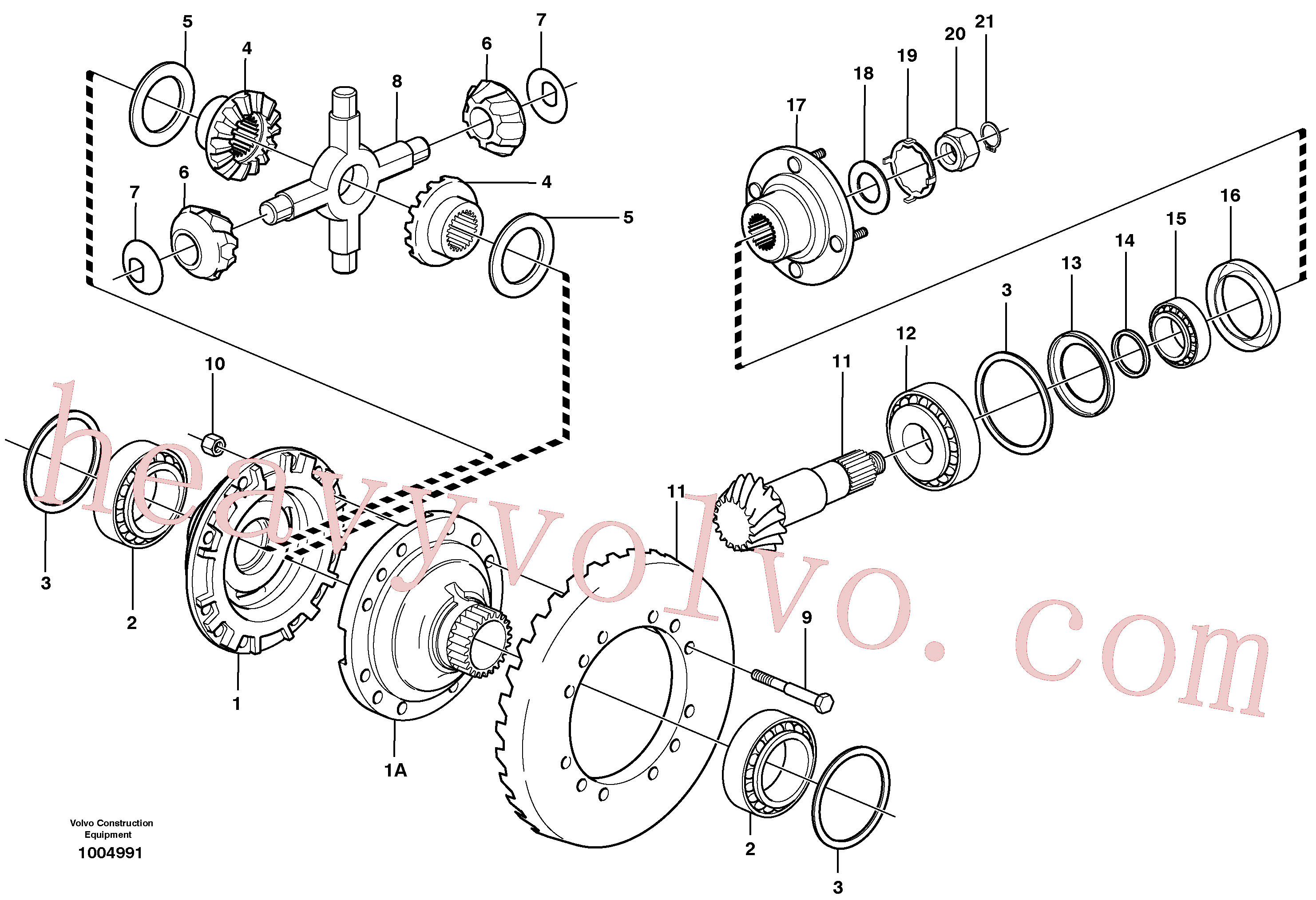 VOE11102846 Spider for Volvo Excavator spare