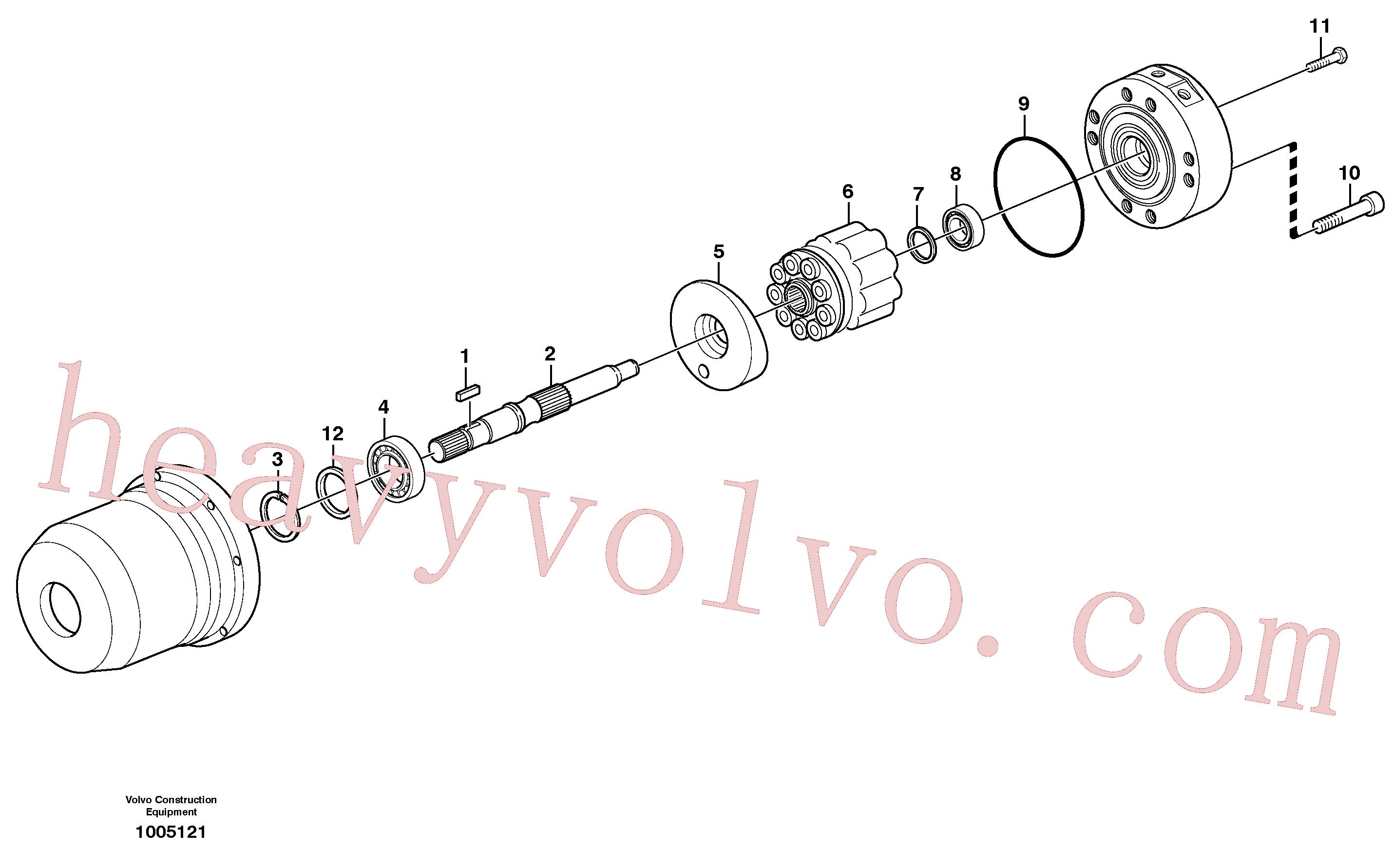 Volvo excavator part VOE17201099 O-ring for sale