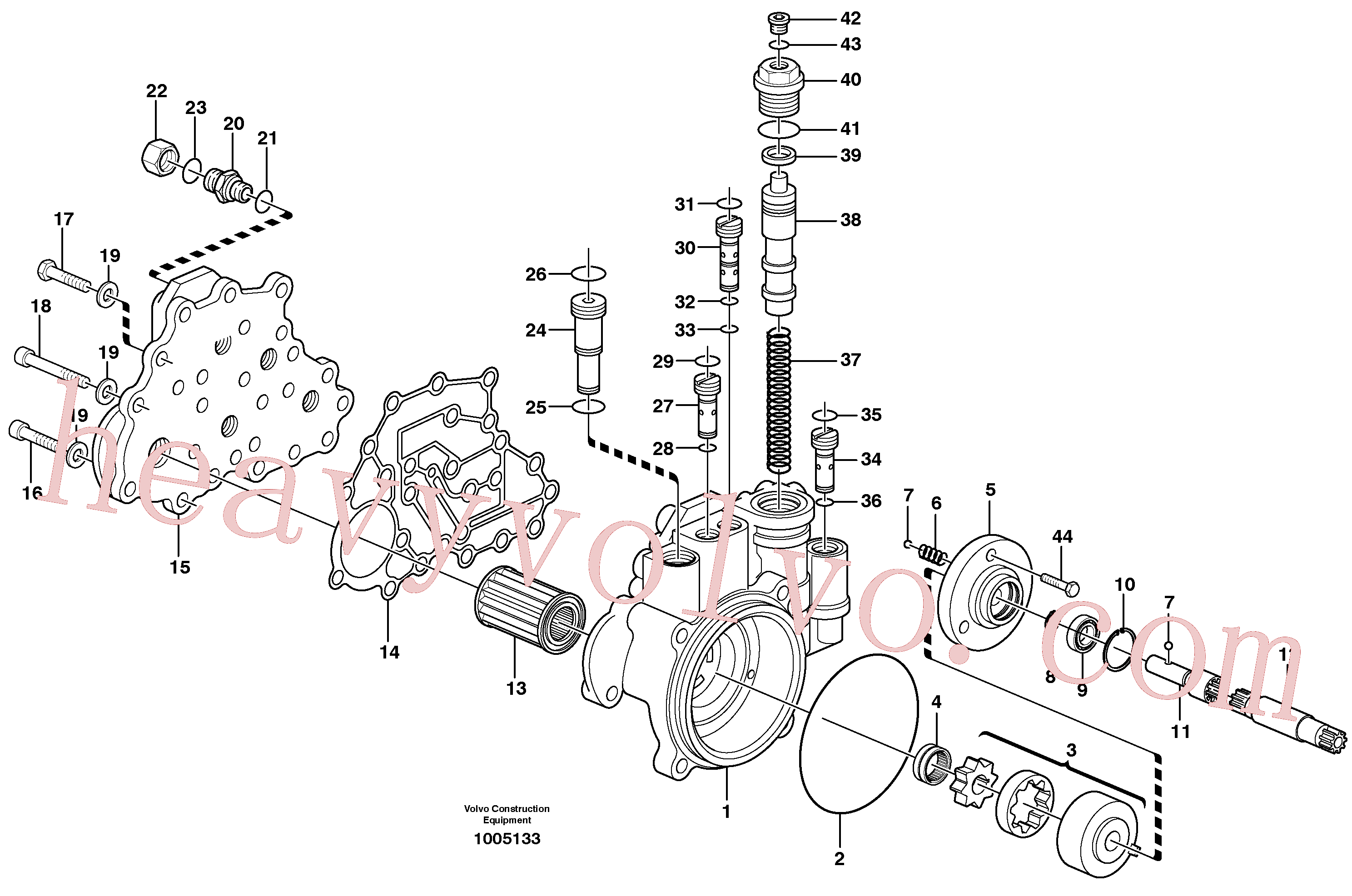 Wholesale VOE14375091 Transmission for Volvo Excavator
