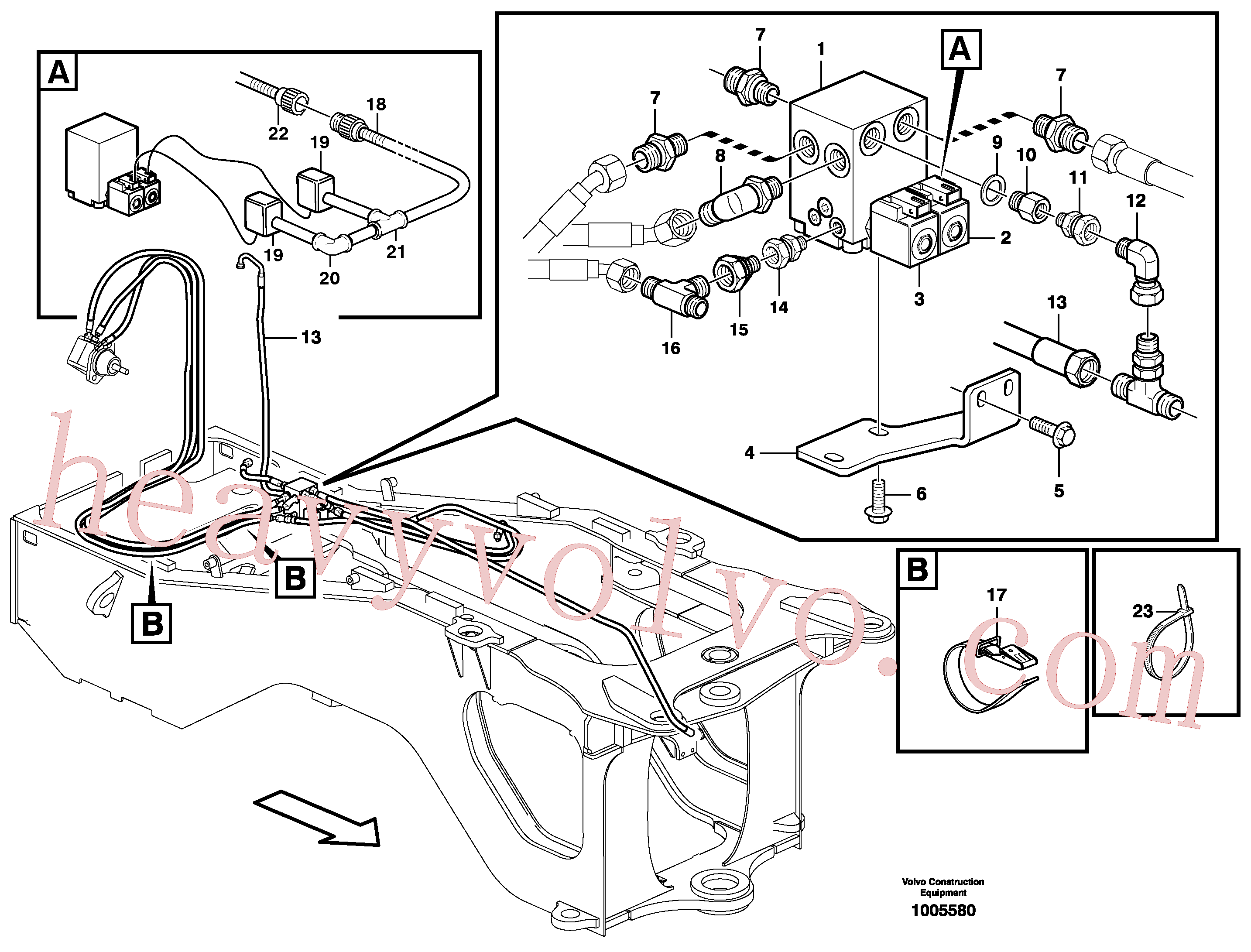 VOE11709808 Sealing kit for Volvo Excavator spare