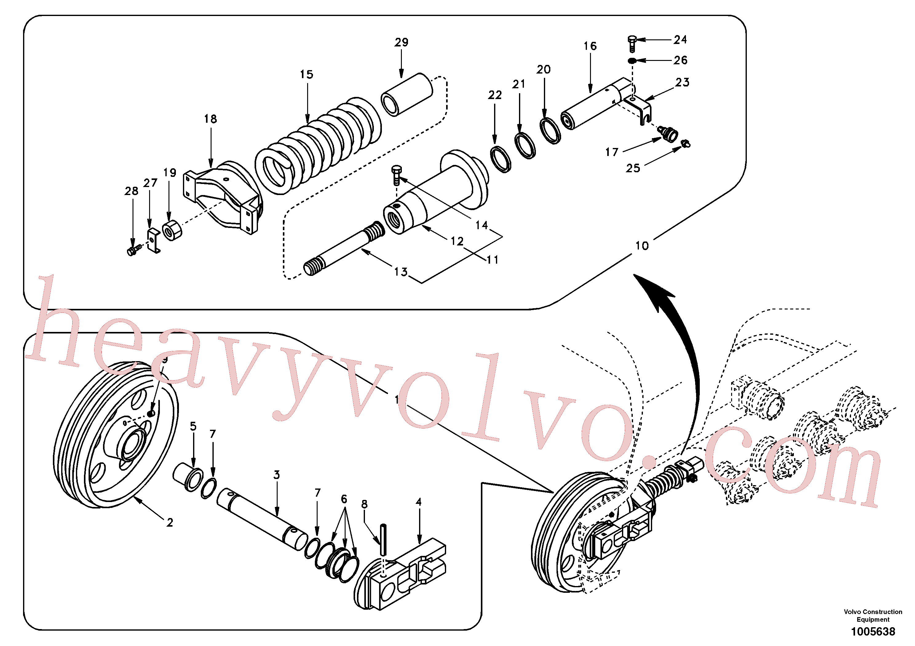 SA9511-22070 O-ring for Volvo Excavator Parts