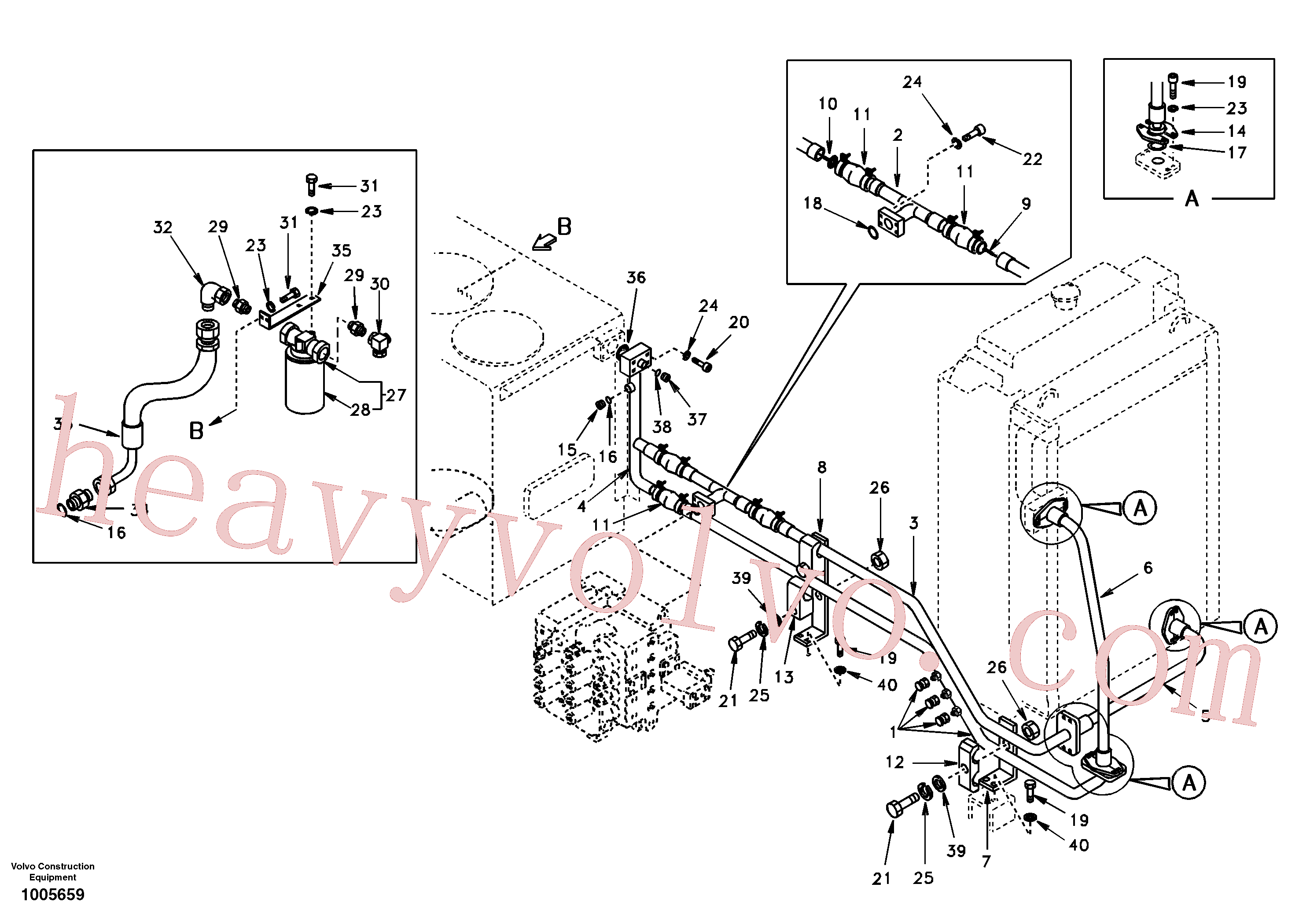 Volvo SA1142-01053 Bracket aftermarket part for sale