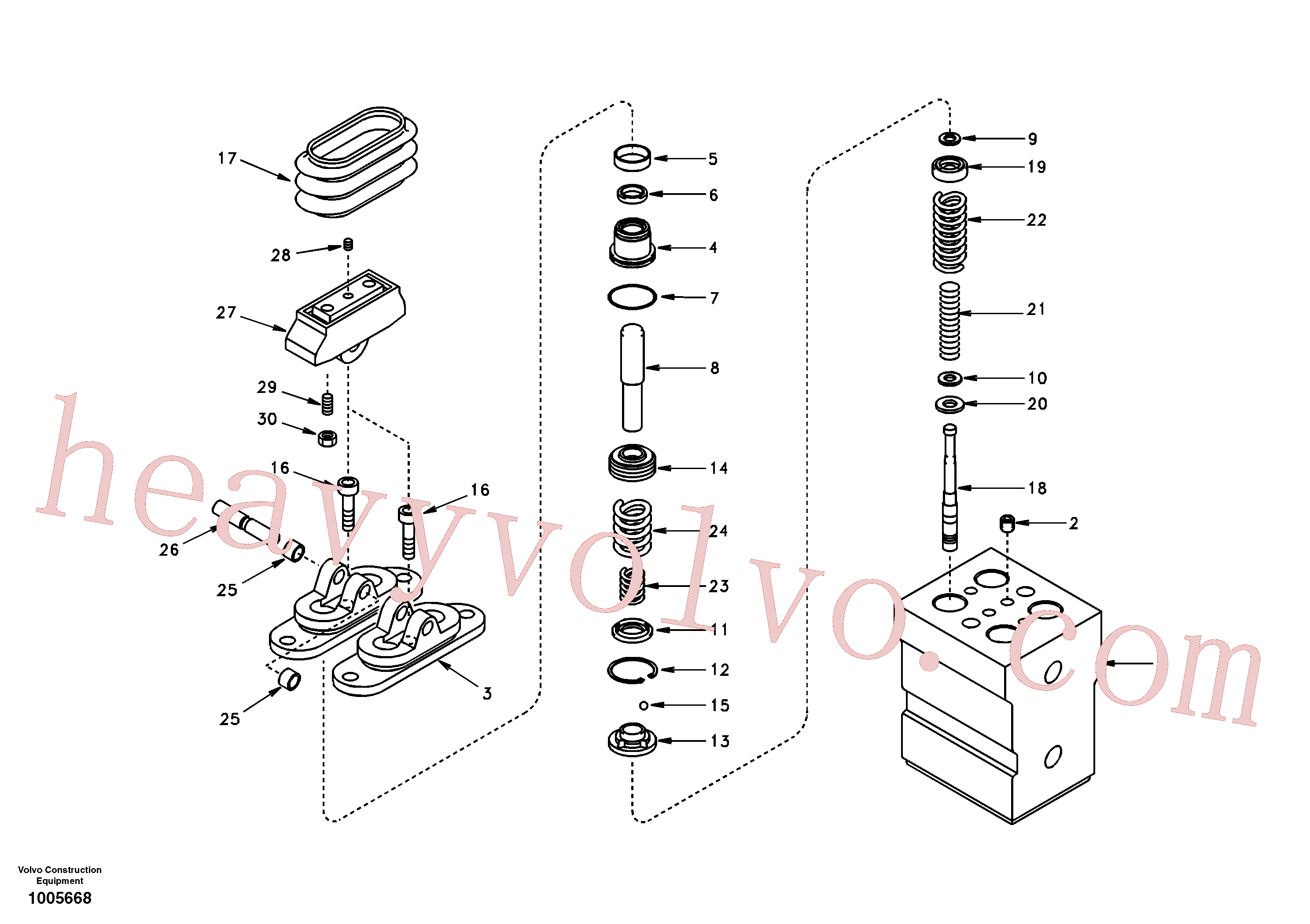 SA8230-27560 Allen Hd Screw for Volvo Excavator spare