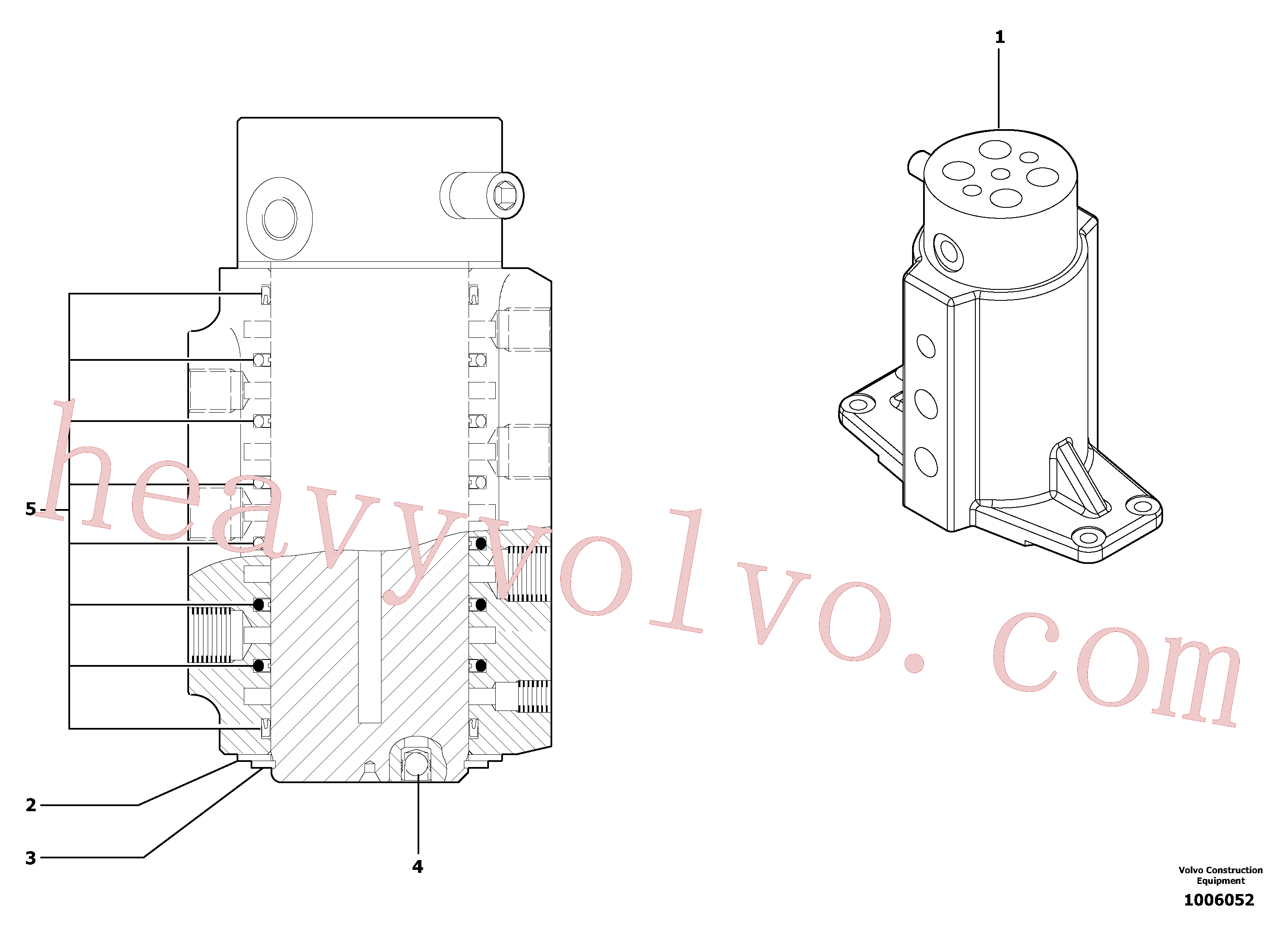 Volvo excavator part VOE11710895 Sealing kit for sale