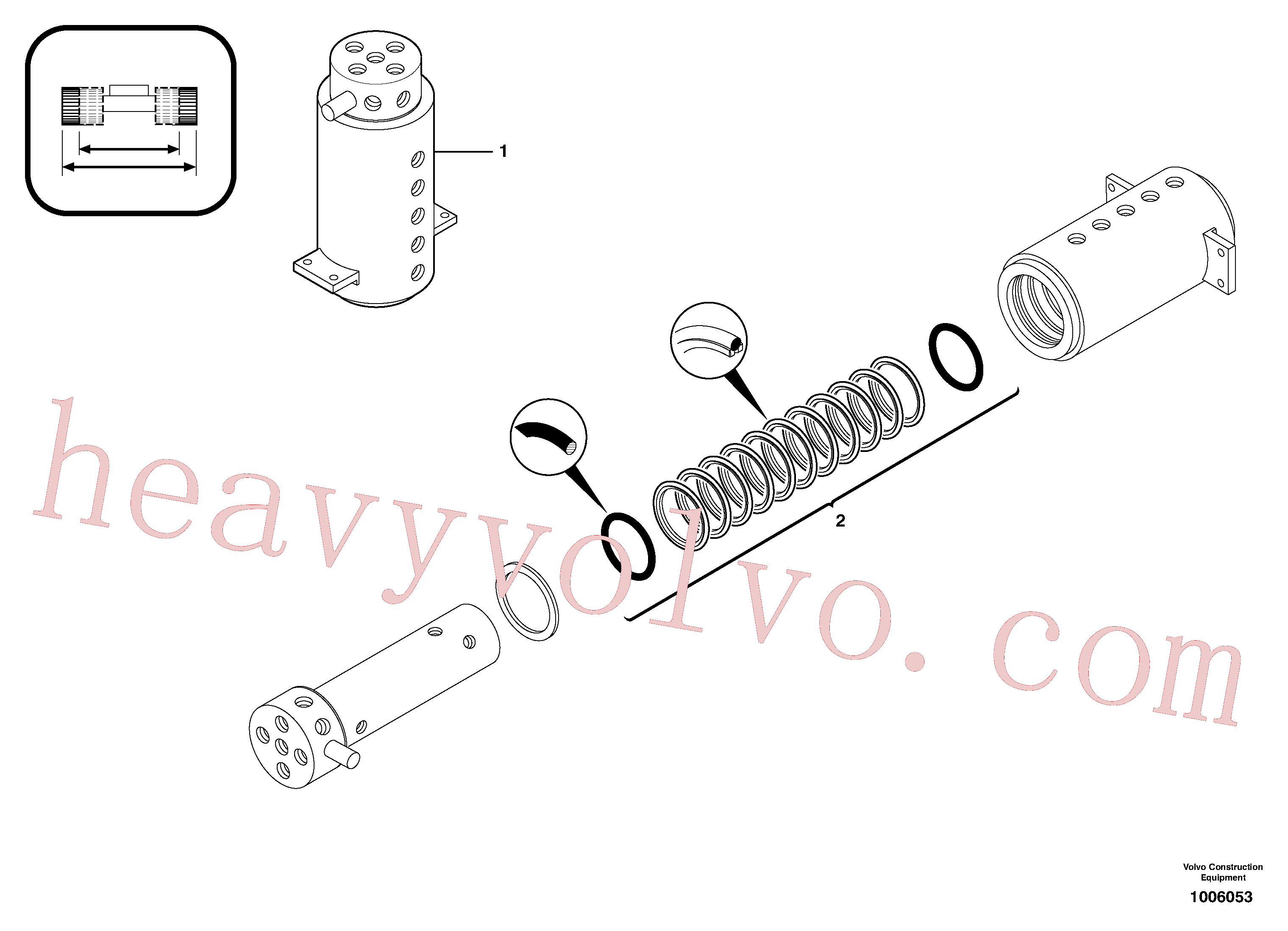 Volvo Assembly PJ7416860 Sealing kit for sale