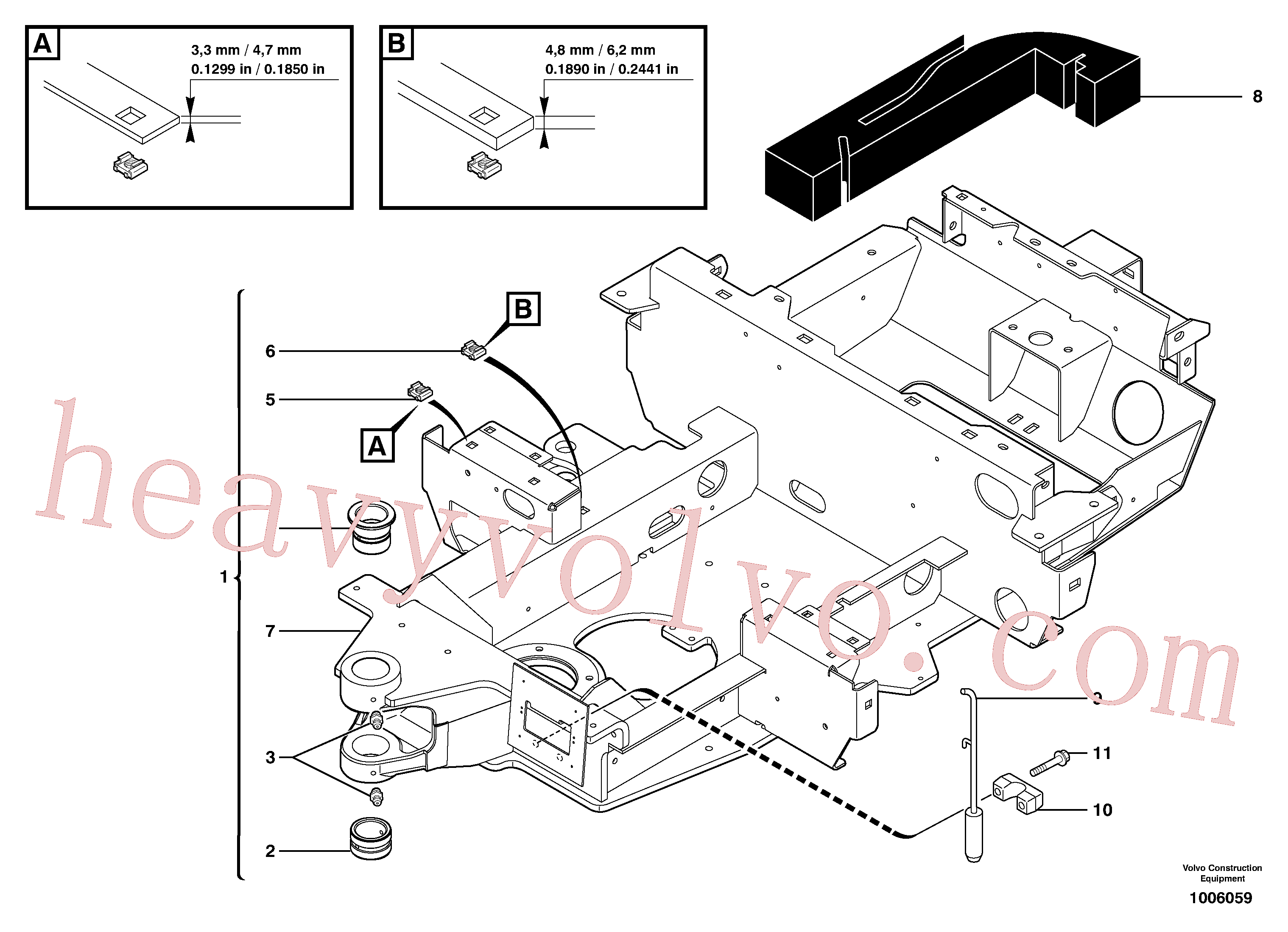 Volvo PJ3880074 Bushing aftermarket part for sale