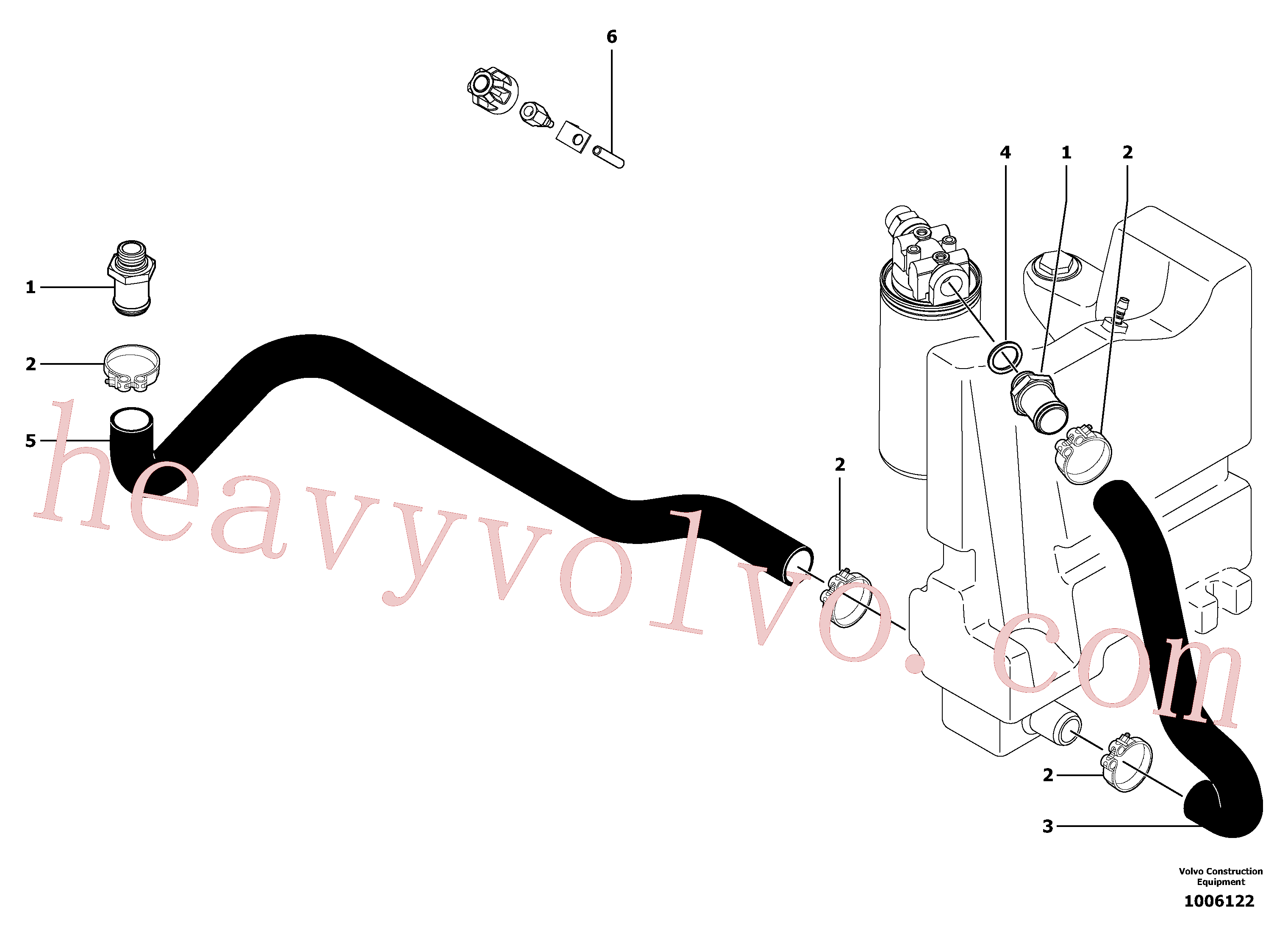 Volvo Assembly VOE11803827 Tube for sale