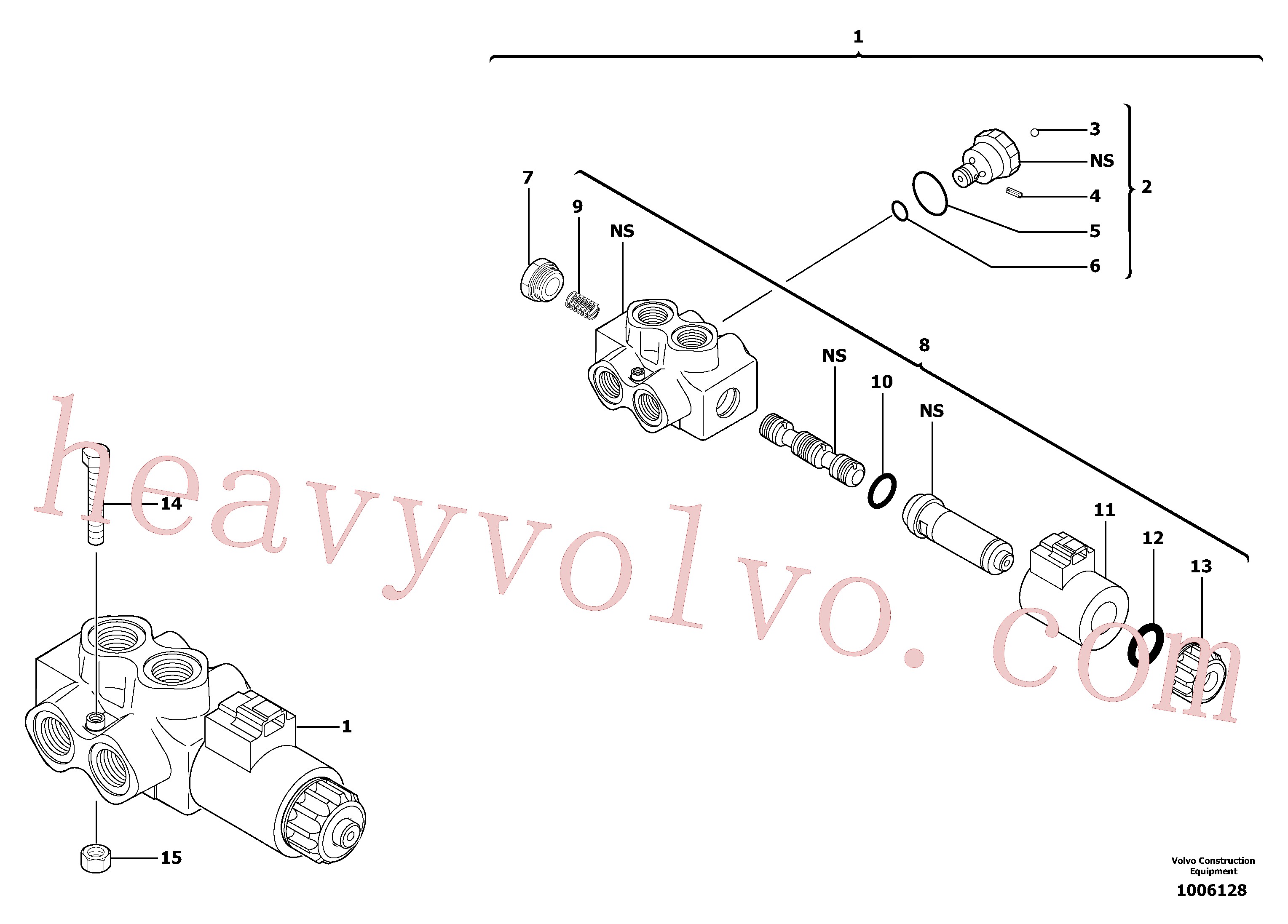 China Made PJ7415279 Ball parts for Volvo Excavator