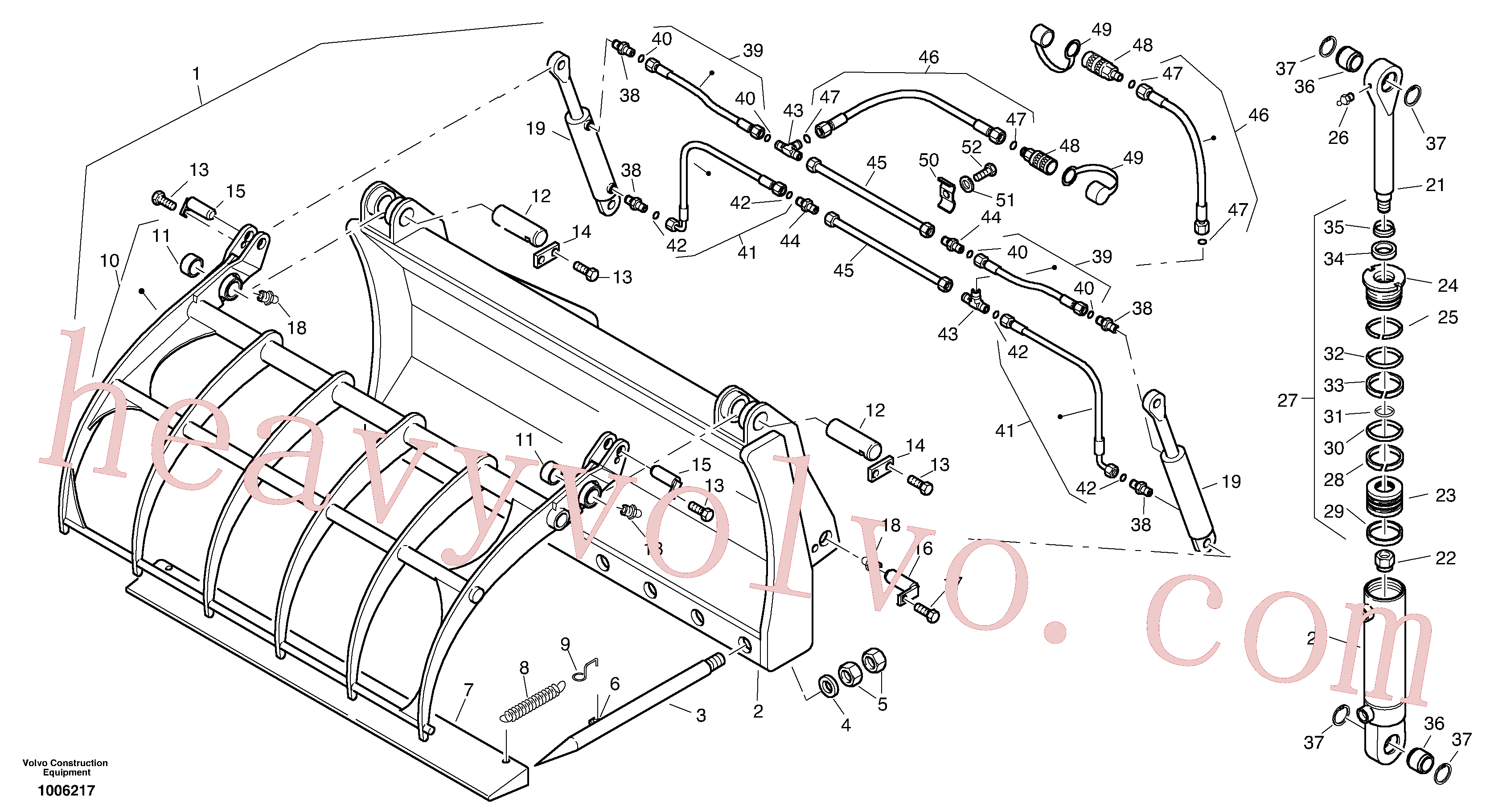 Wholesale VOE4601318 Washer for Volvo Excavator
