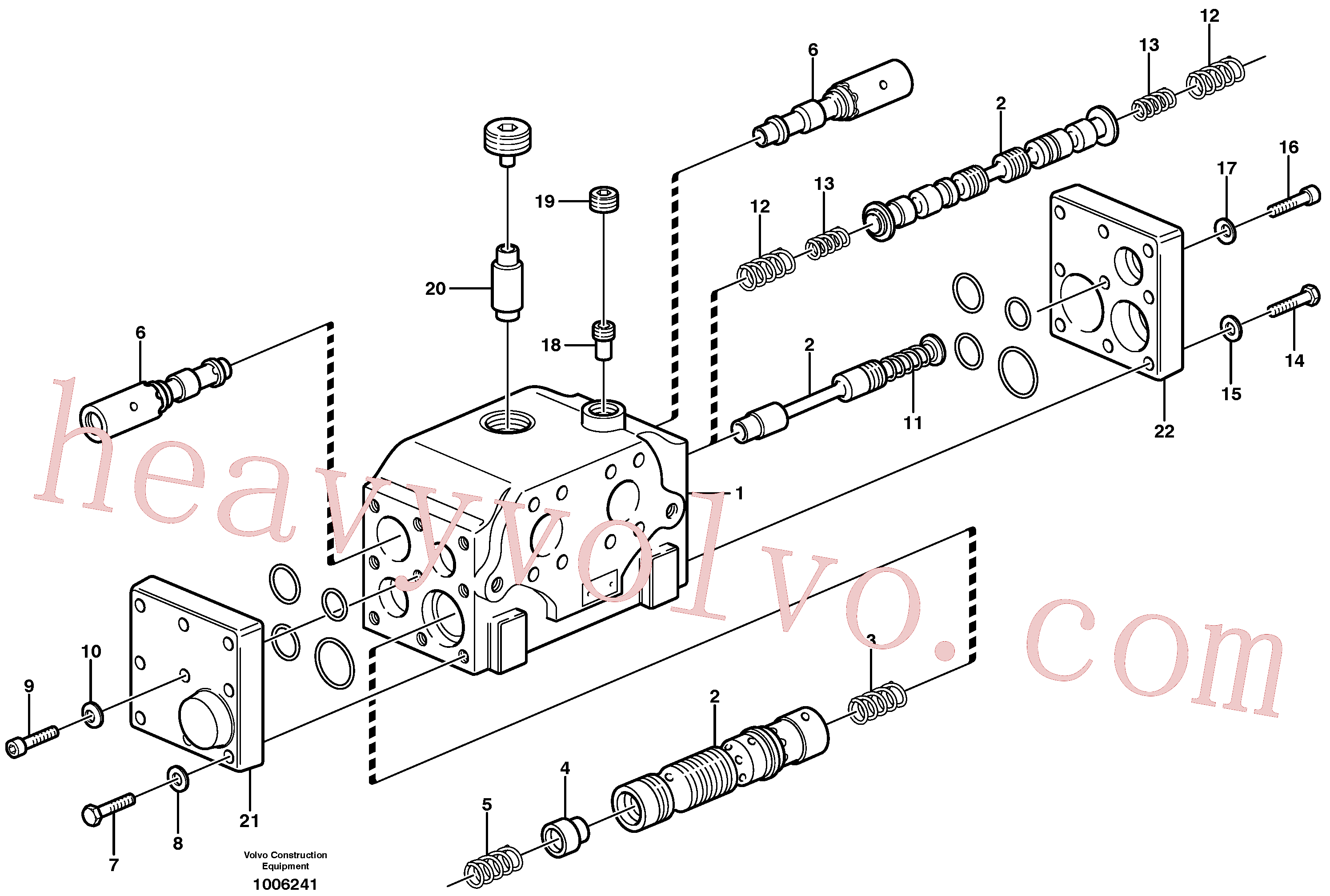 Volvo Assembly VOE14023266 Hex. socket screw for sale