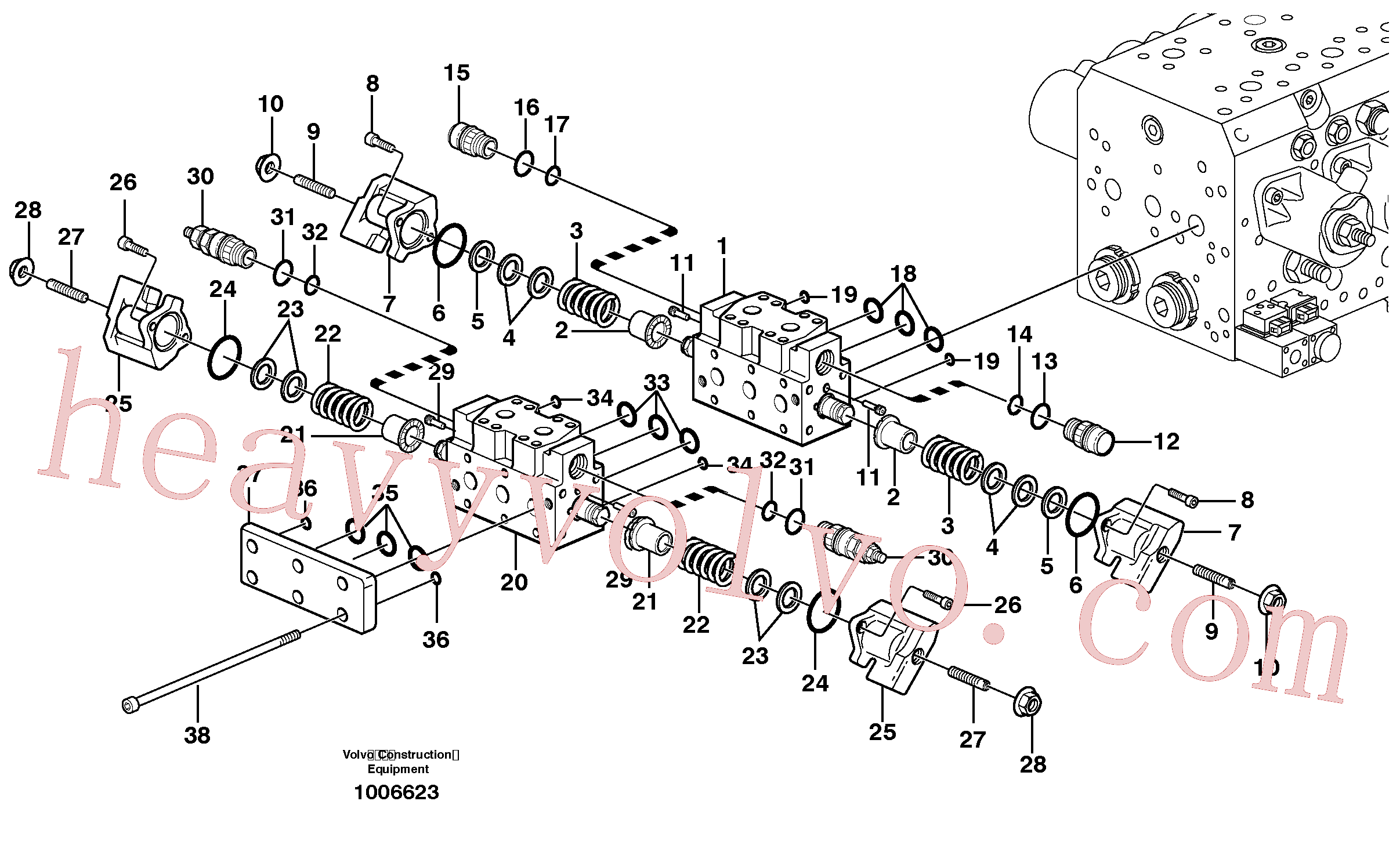 Wholesale VOE11704828 O-ring for Volvo Excavator