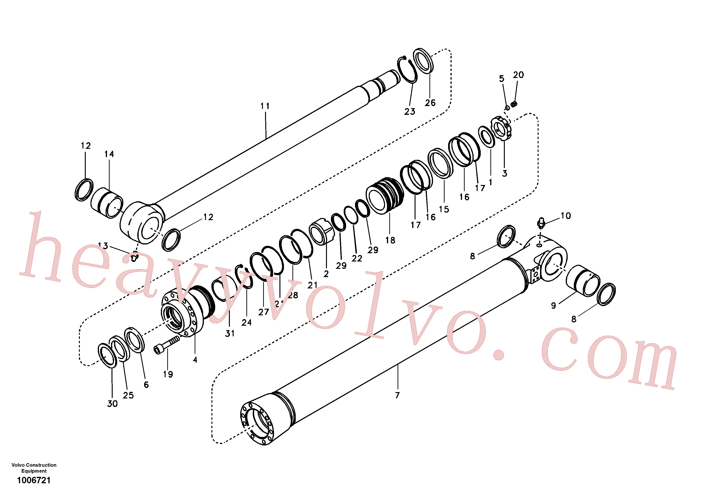 Wholesale VOE14510432 Rod for Volvo Excavator