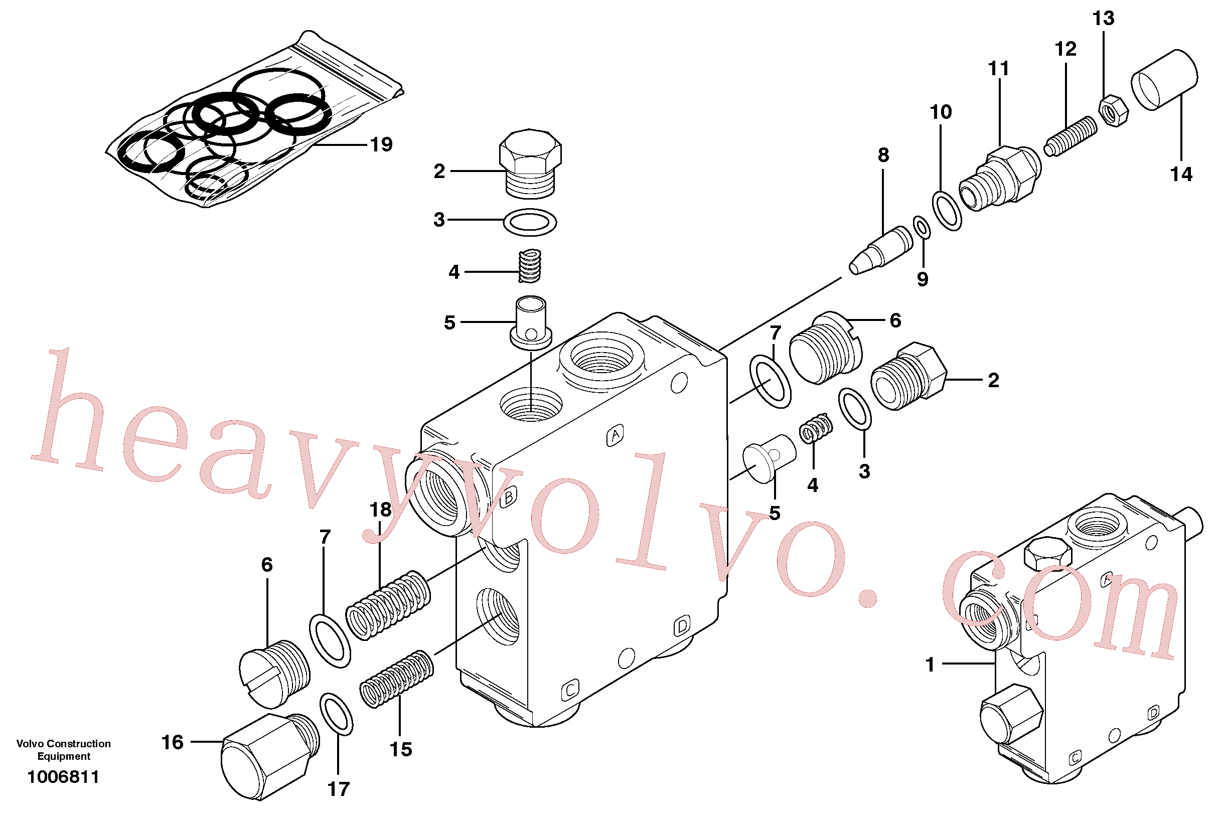 Volvo Assembly VOE11710632 Plug for sale